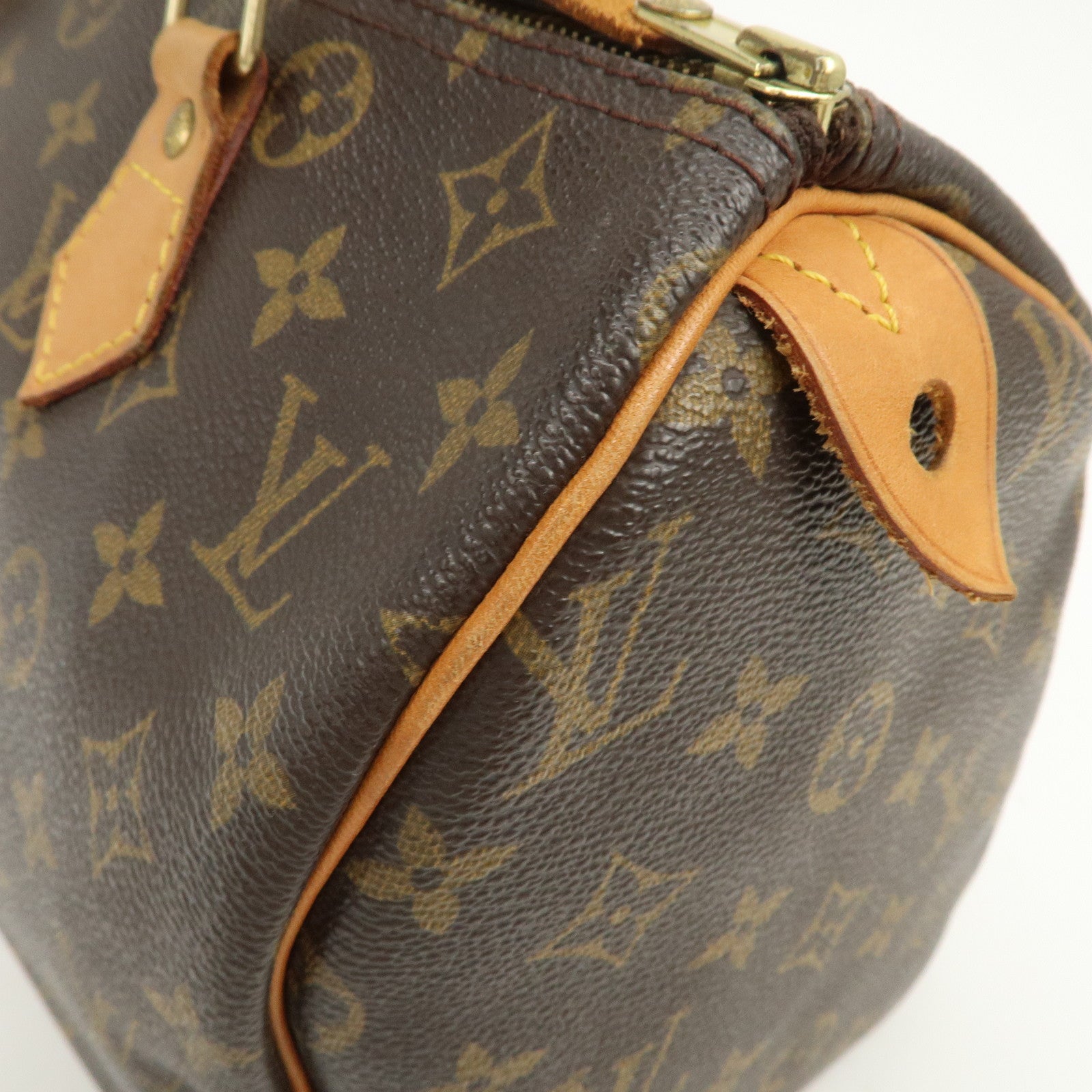 Louis Vuitton Monogram Speedy 30 Boston Bag Hand Bag Brown M41526