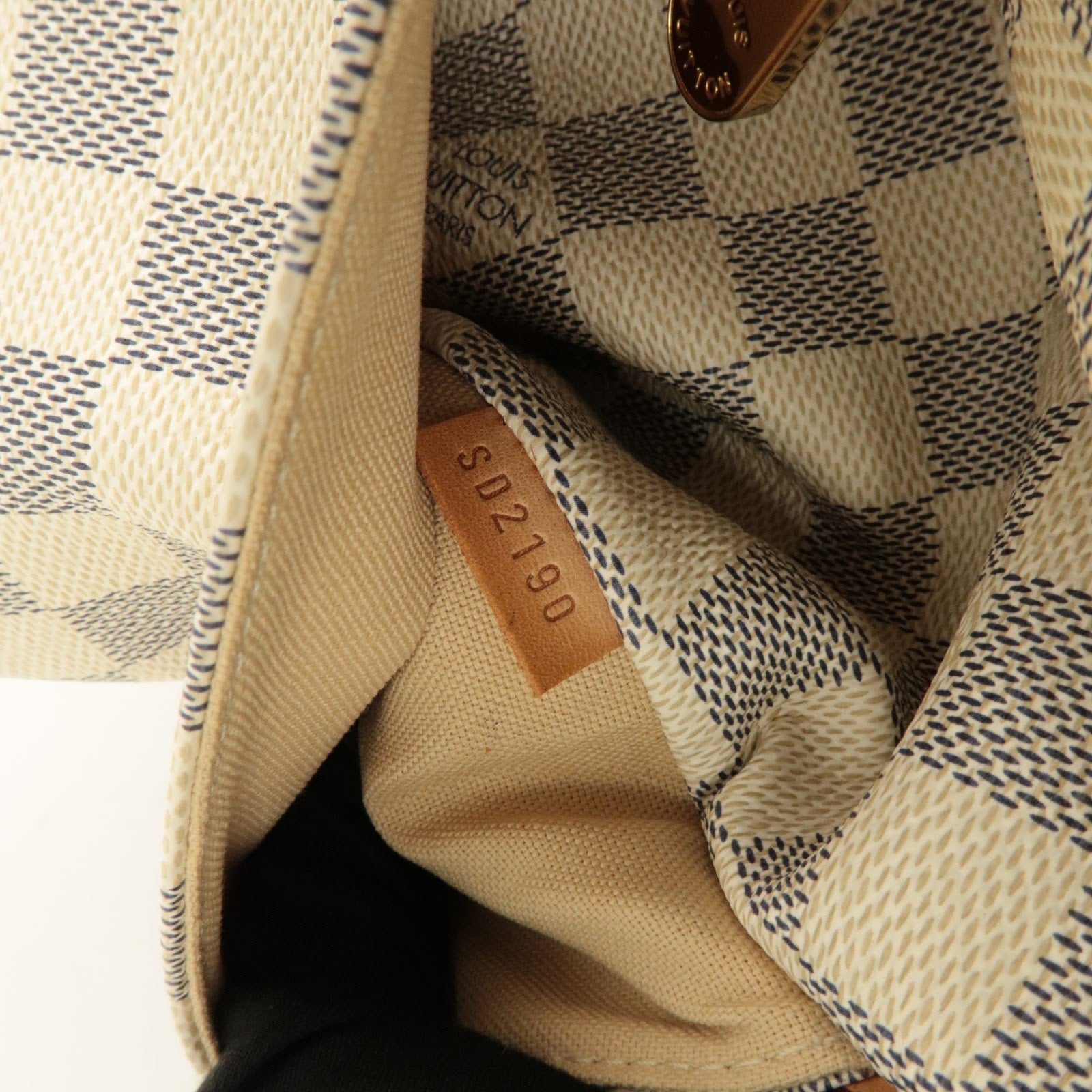 Louis Vuitton Damier Azur Totally PM Tote Bag Shoulder Bag N51261