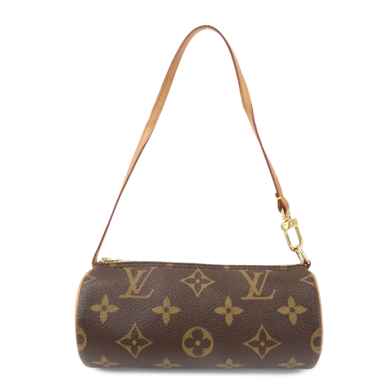 Louis Vuitton Monogram Mini Pouch for Papillon Bag Brown