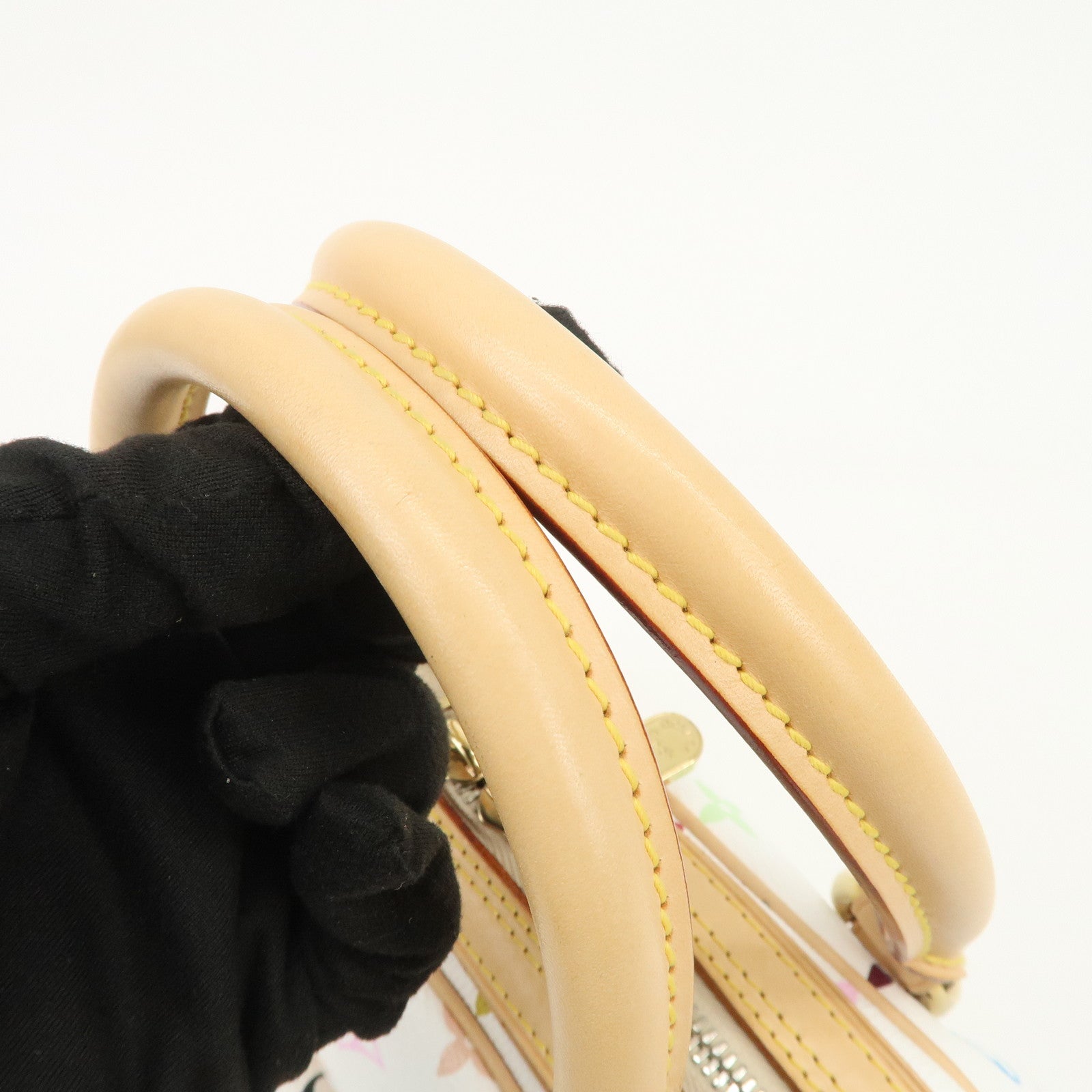 Louis Vuitton Monogram Multicolor Priscilla Hand Bag Blanc M40096