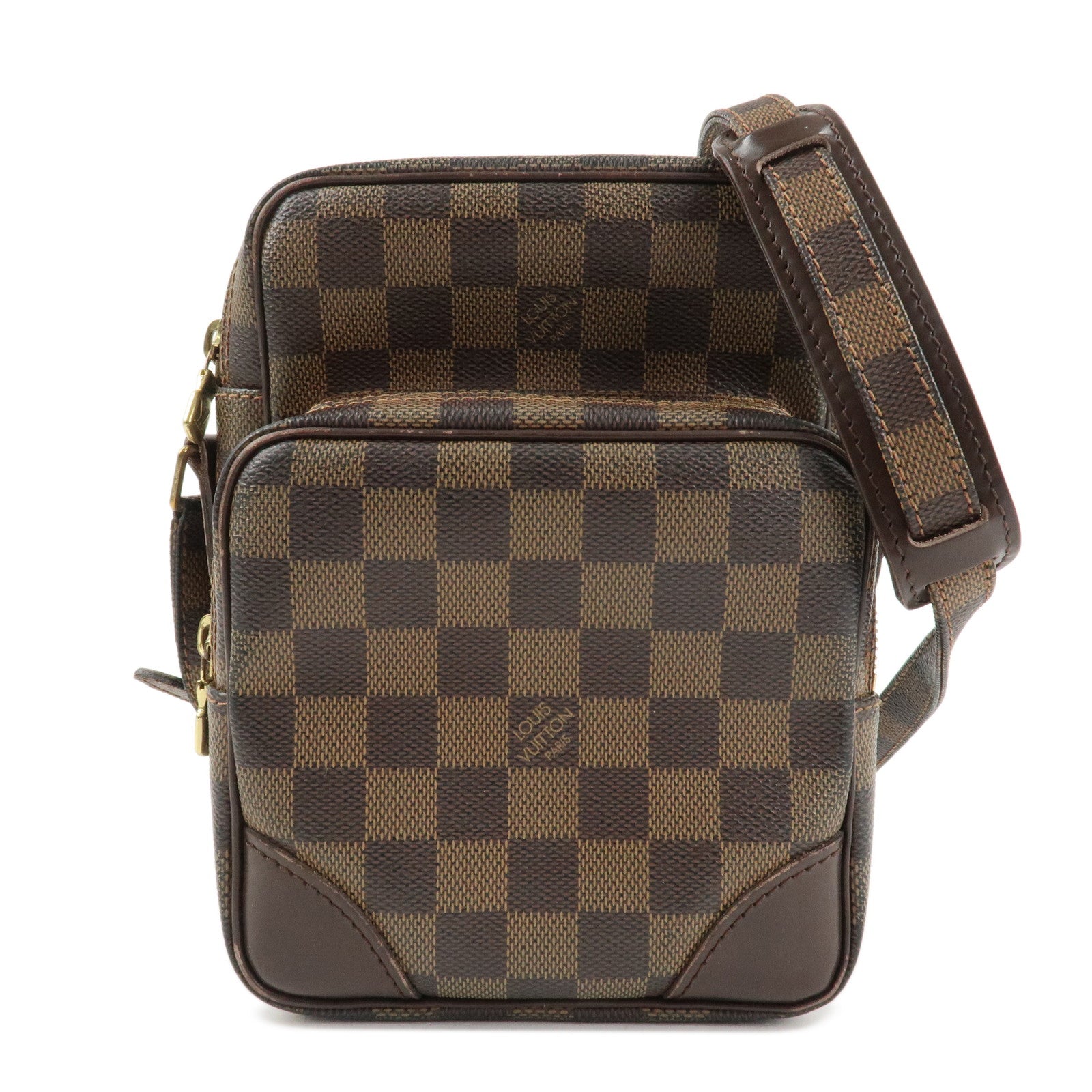 Louis Vuitton Amazone SPO Damier Ebene Shoulder Bag N48074 Used