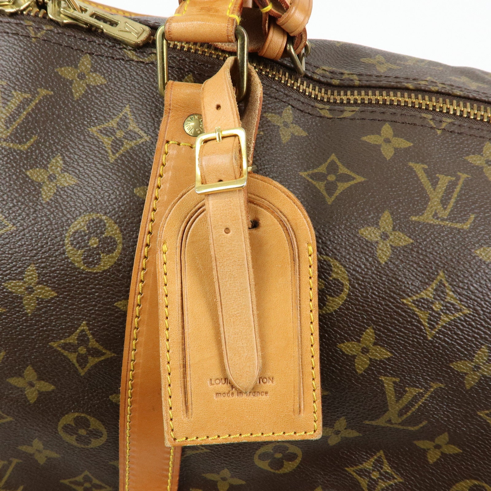 Louis Vuitton Monogram Keep All Bandouliere 55 Boston Bag M41414