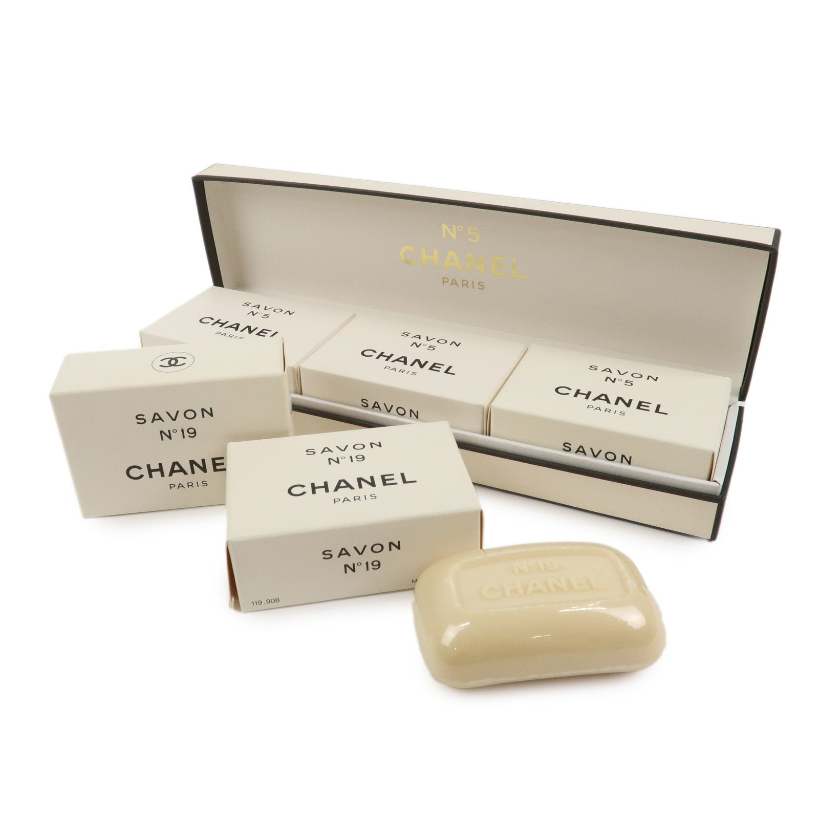 CHANEL Set of 5 Savon No5 Bar Soap