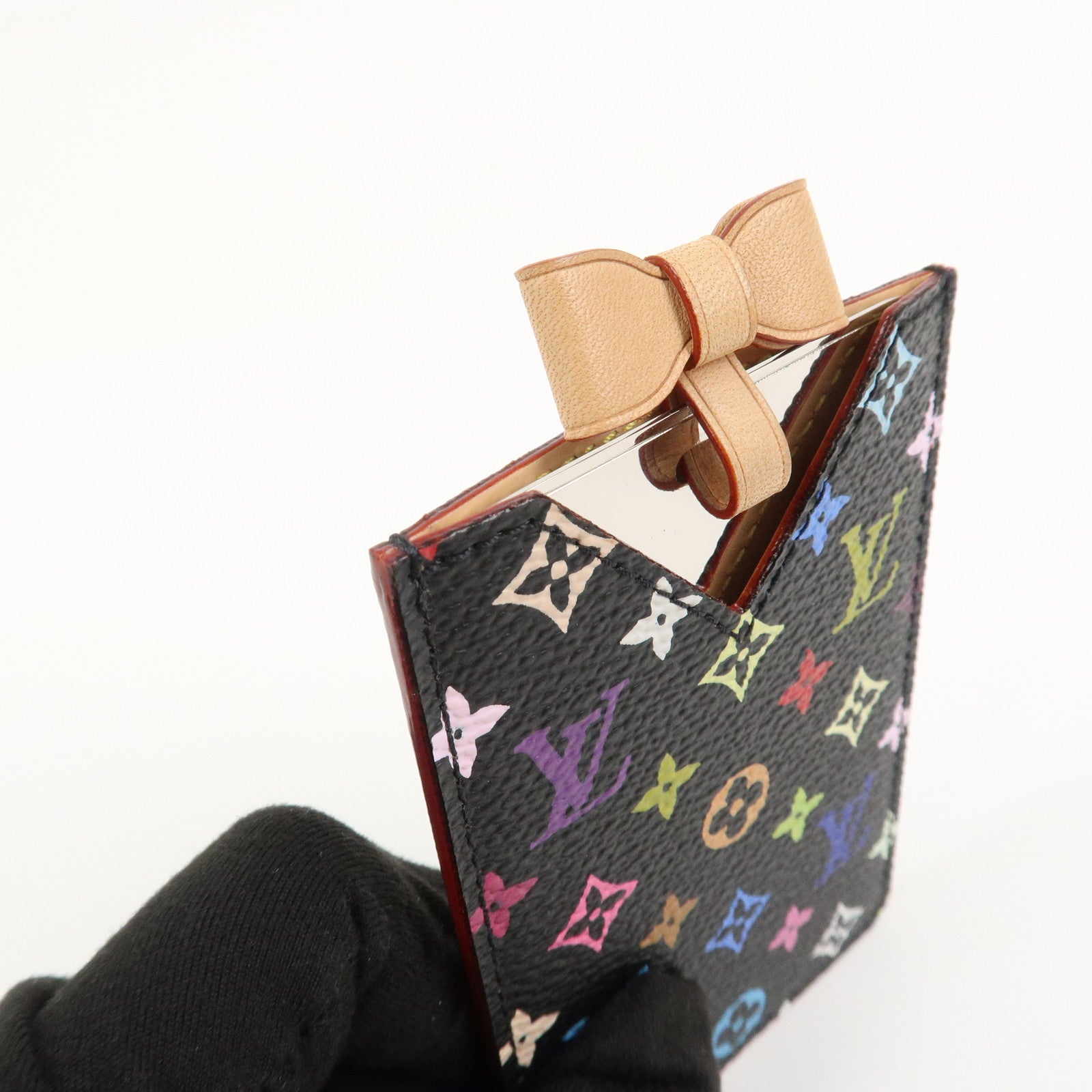Louis Vuitton Monogram Multicolor Etui Miroir Mirror Noir M92650