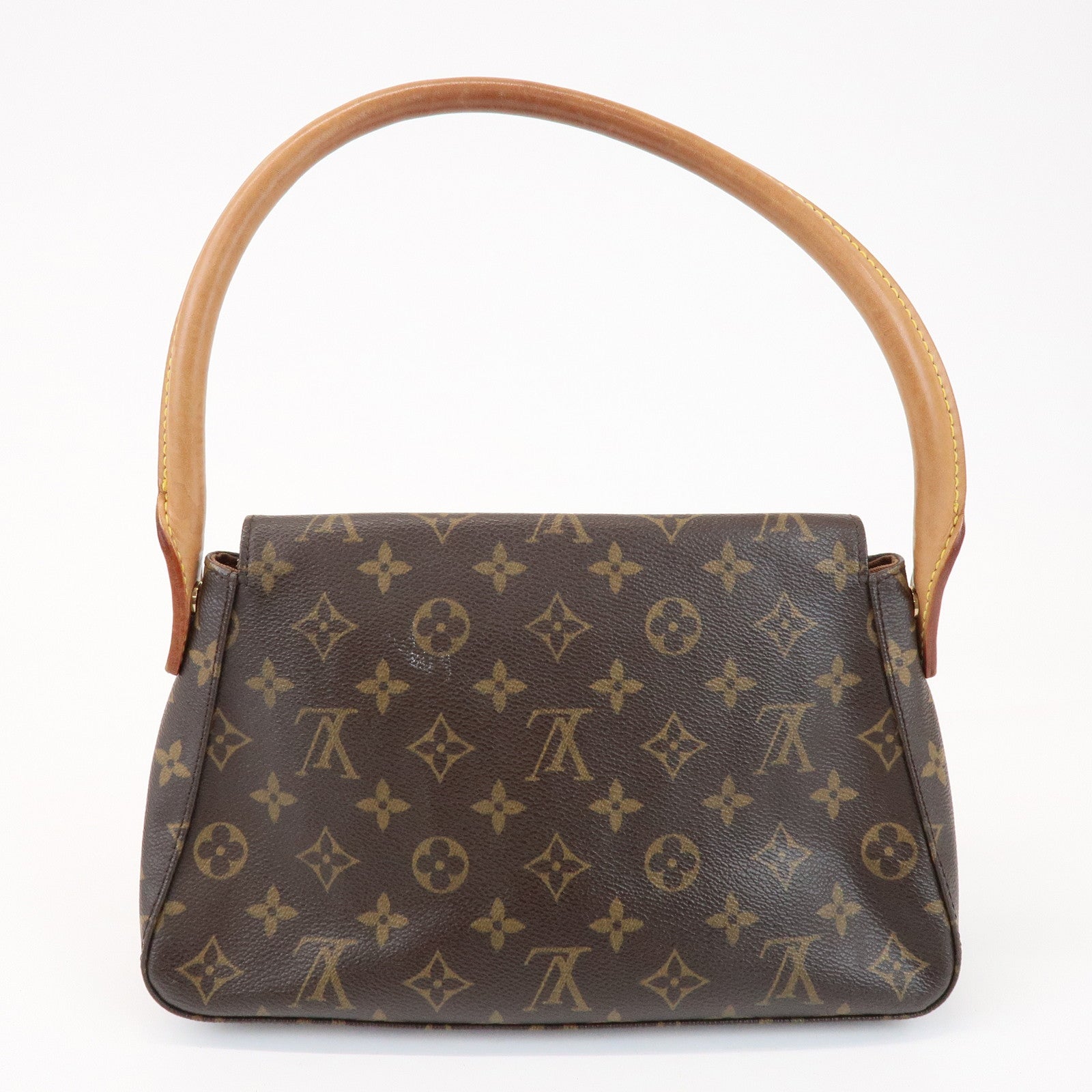 Louis Vuitton Monogram Mini Looping Shoulder Bag Brown M51147
