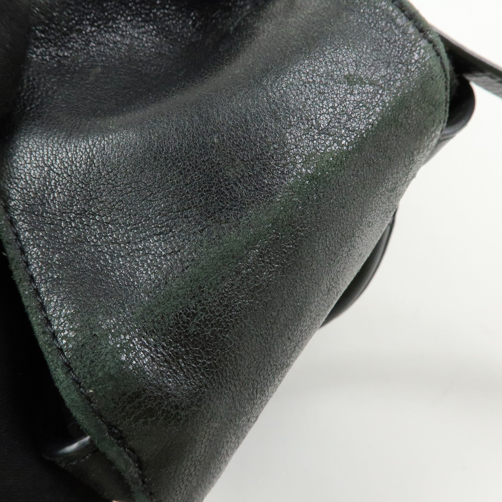 Chloe See by Cloe Leather 2Way Bag Shoulder Bag Hand Bag Black