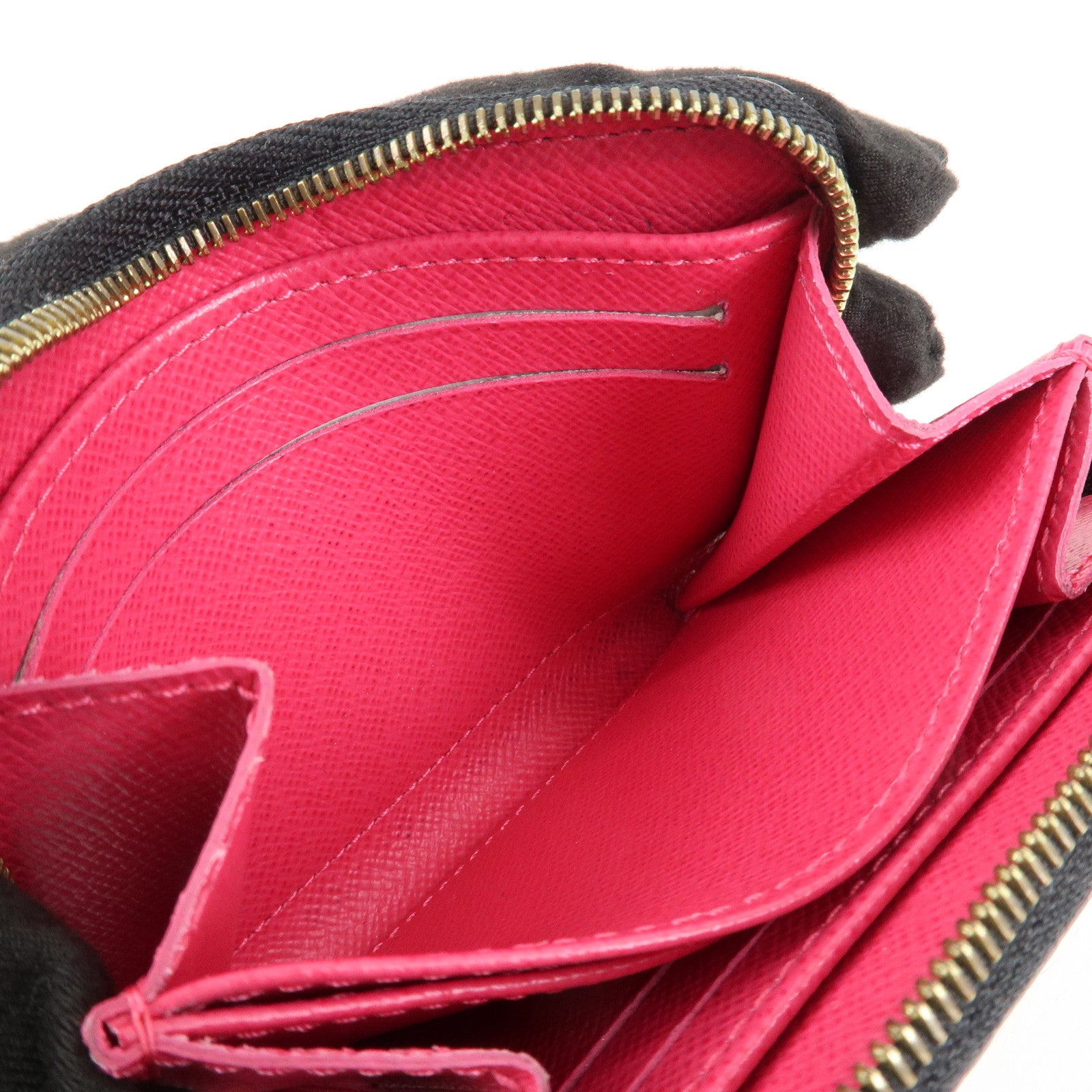 Louis Vuitton Monogram Multicolor Zippy Coin Wallet Noir M93740 Used