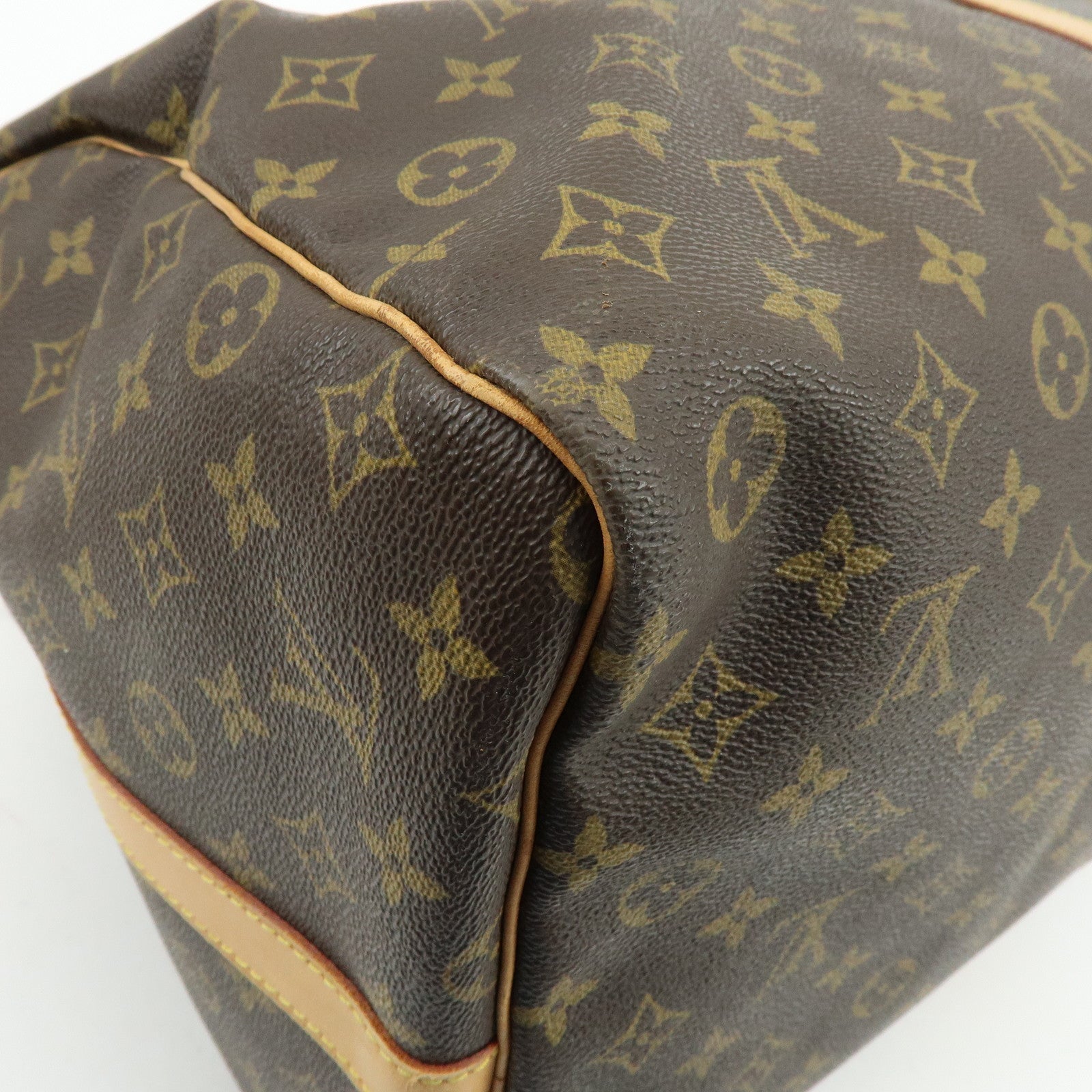 Louis Vuitton Monogram Keep All Bandouliere 60 Boston Bag M41412