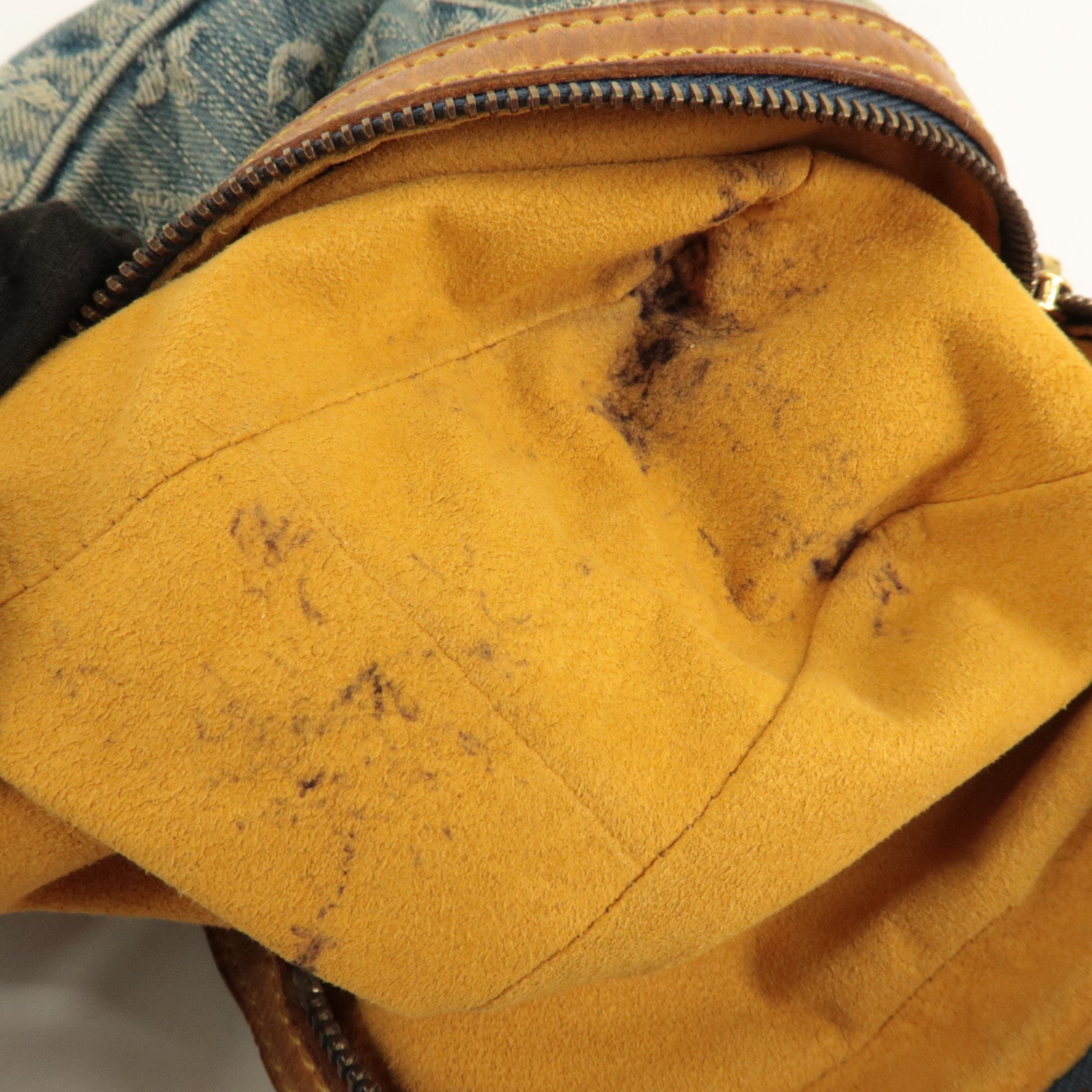 Louis Vuitton Monogram Denim Camera Bag Shoulder Bag Blue M95348