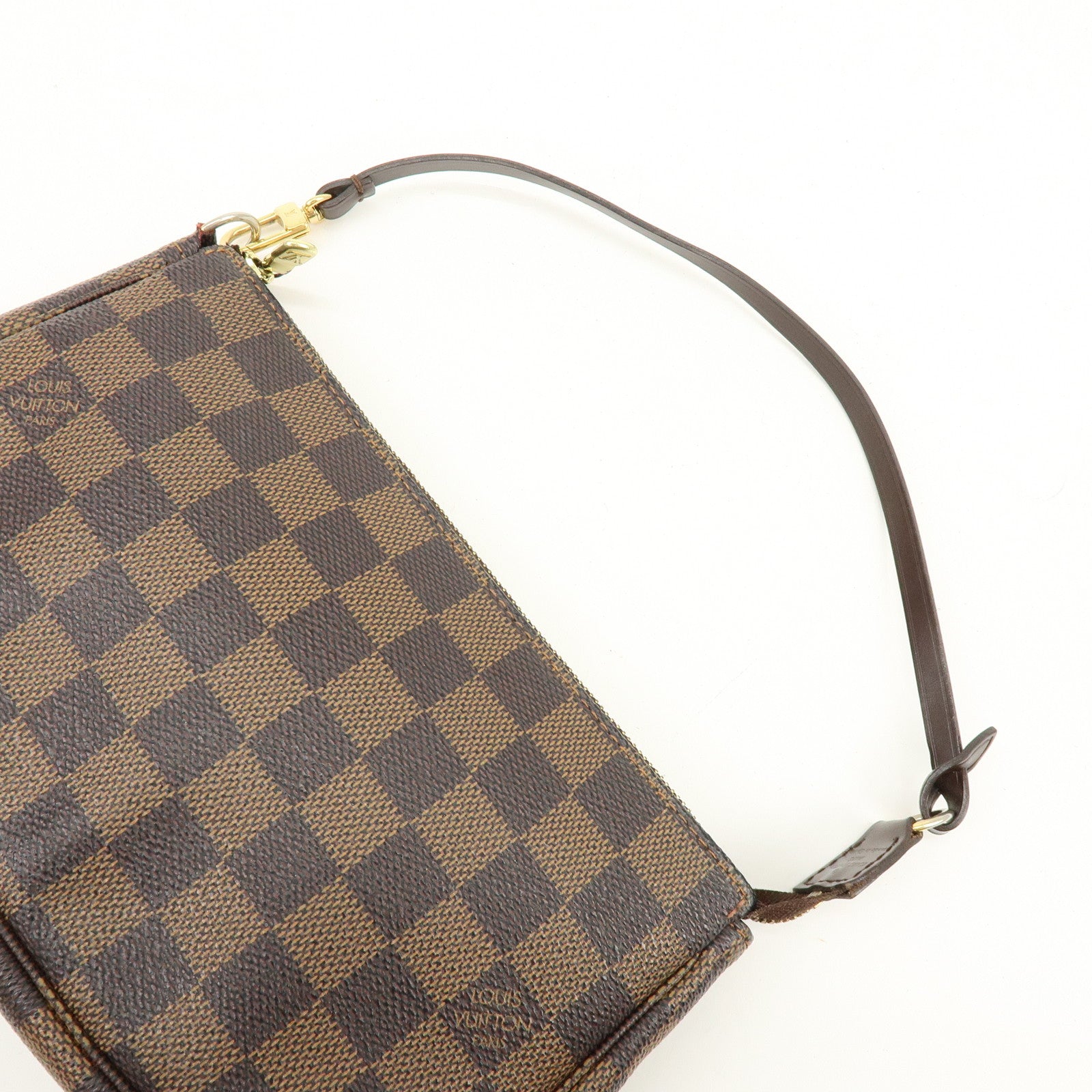 Louis Vuitton Damier Ebene Pochette Accessoires Hand Bag N51985