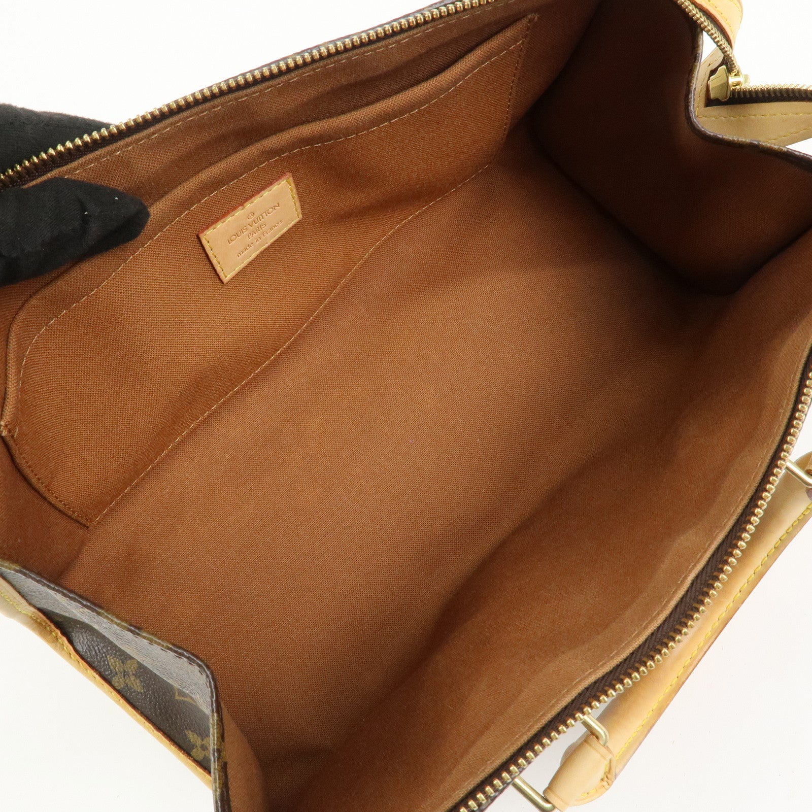Louis Vuitton Monogram Popincourt Hand Bag Brown M40009