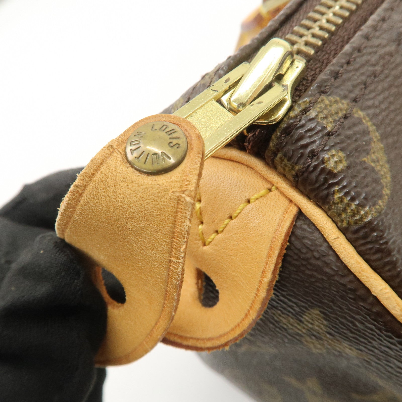 Louis Vuitton Monogram Speedy 25 Boston Bag Hand Bag Brown M41528
