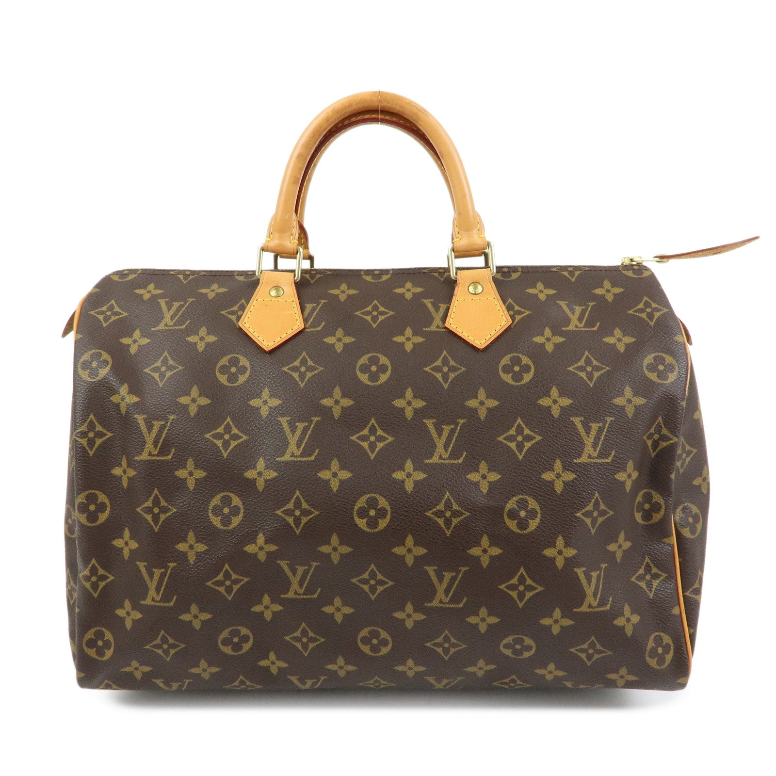 Louis Vuitton Monogram Speedy 35 Boston Bag Hand Bag M41524