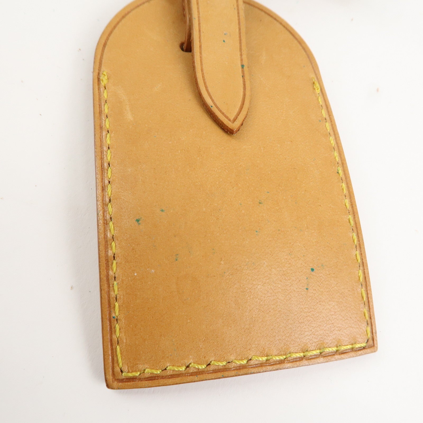 Louis Vuitton Set of 10 Leather Name Tag & Poignet Natural Used