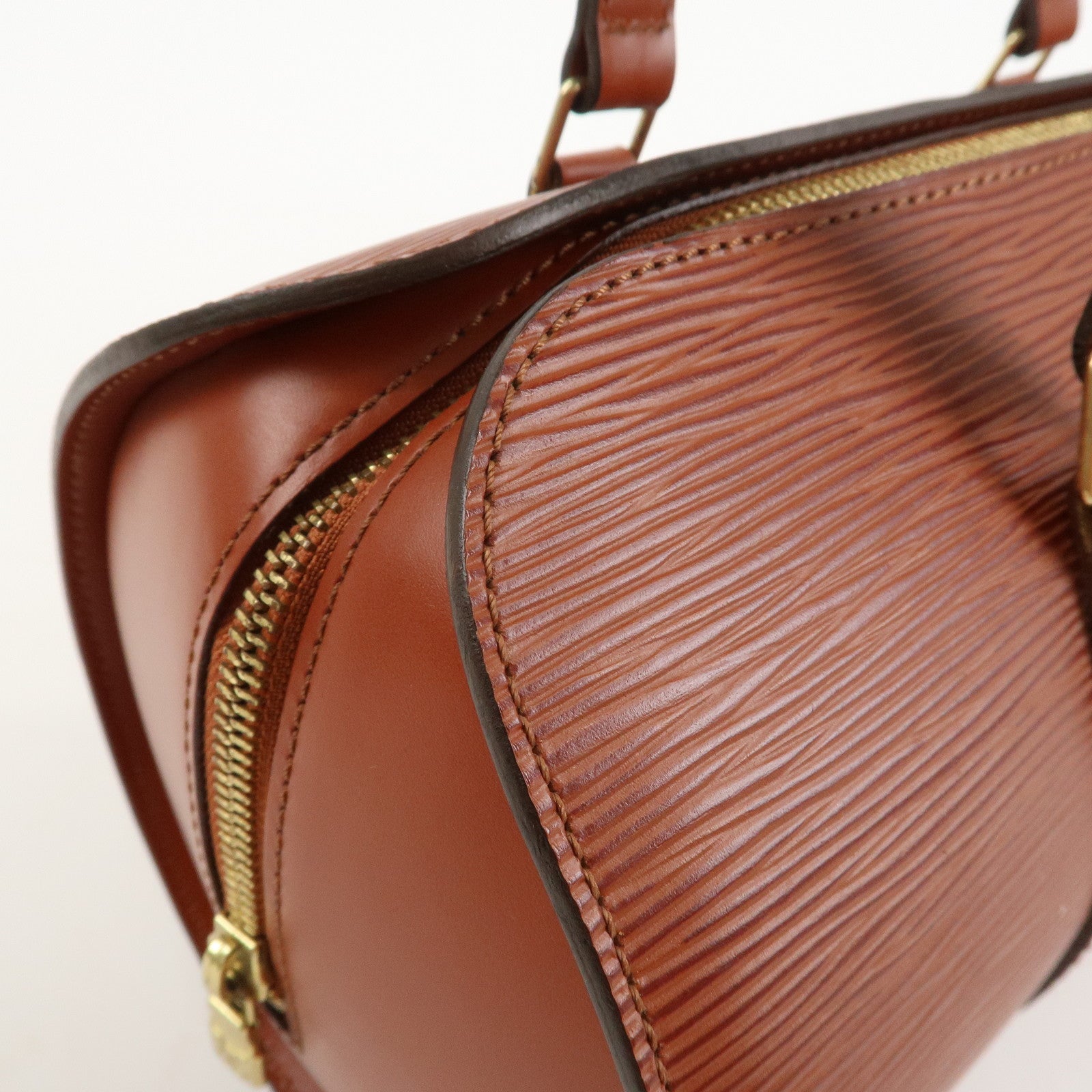 Louis Vuitton Epi Soufflot Shoulder Bag Kenya Brown M52223 Used