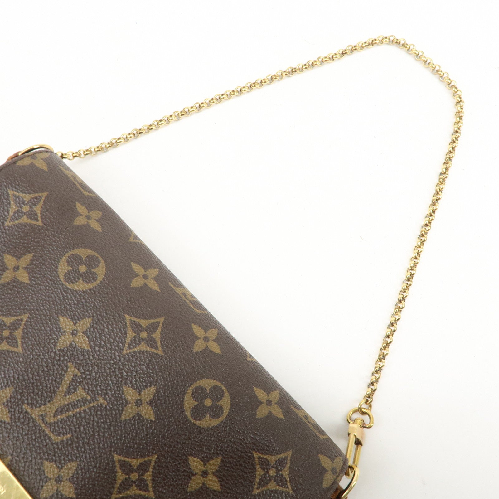 Louis Vuitton Monogram Favorite PM 2Way Shoulder Bag Brown M40717