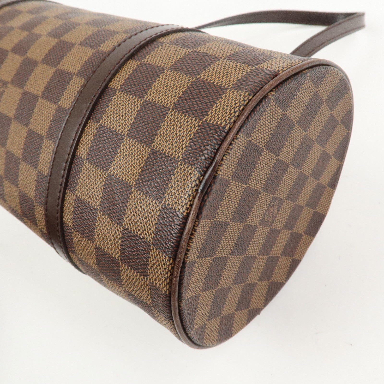 Louis Vuitton Damier Ebene Papillon 30 Hand Bag Brown N51303