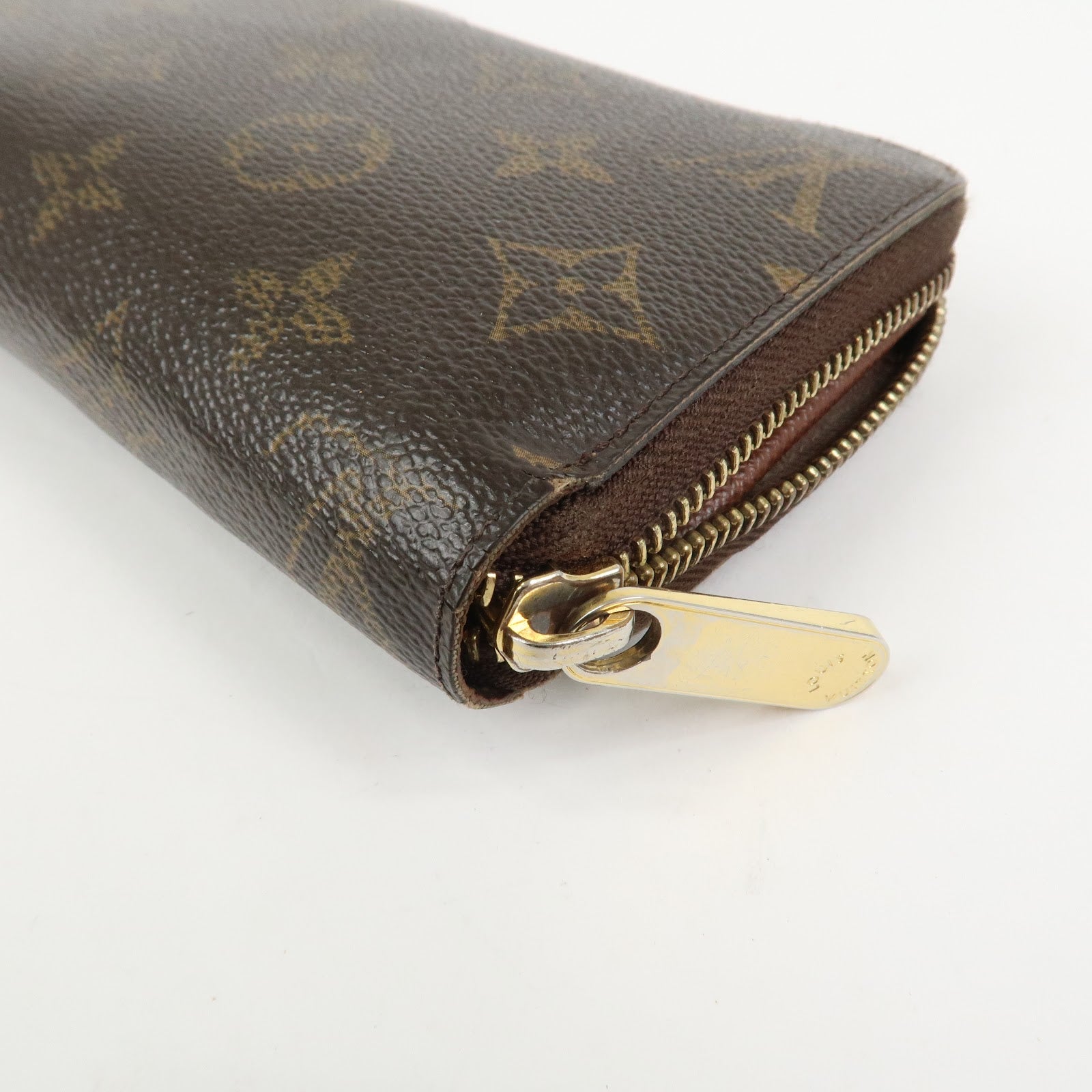 Louis Vuitton Monogram Zippy Round Long Wallet Brown M42616