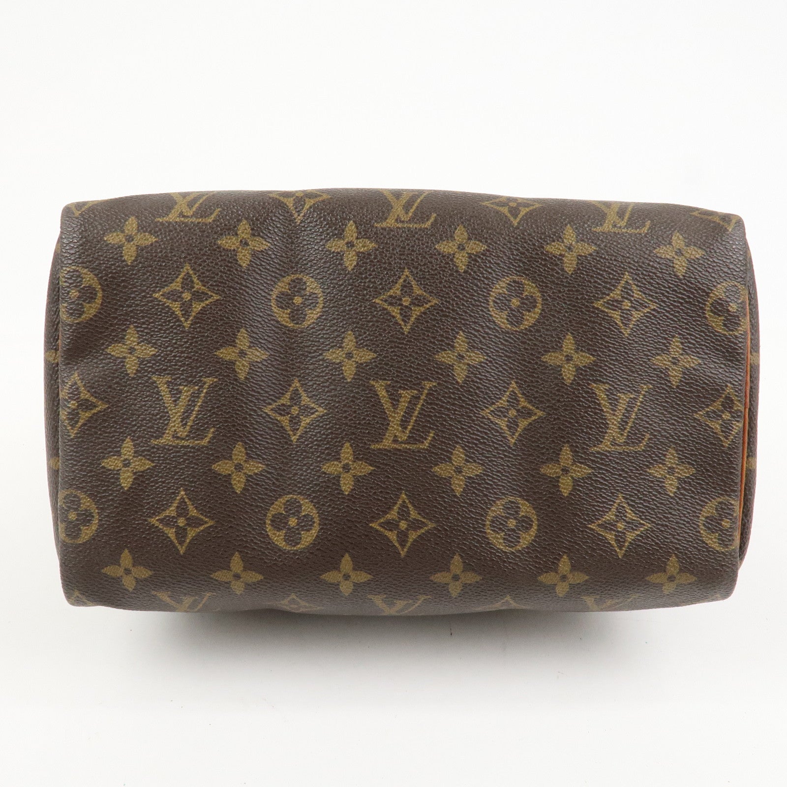 Louis Vuitton Monogram Speedy 25 Boston Bag Brown M41528