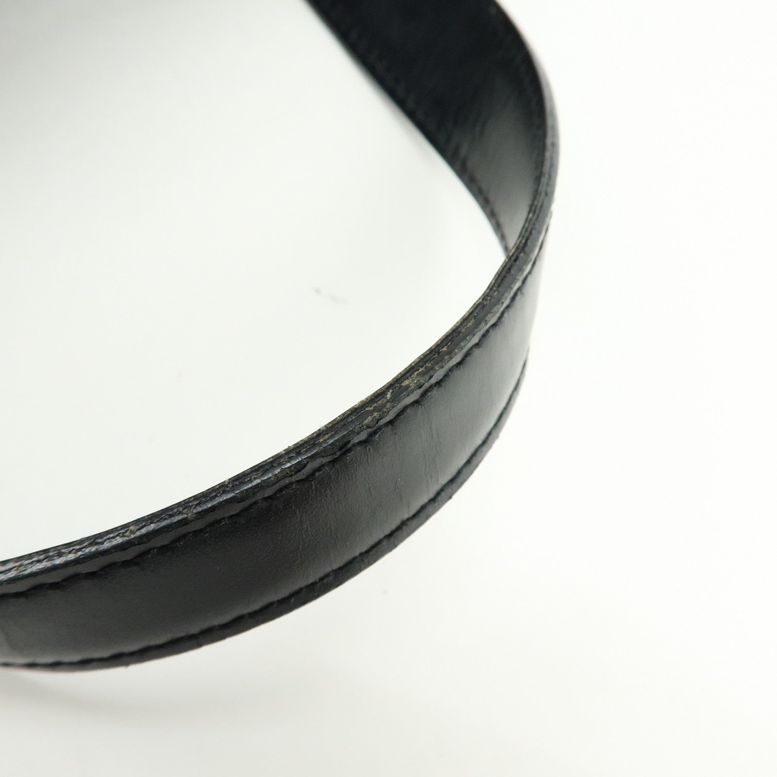 CHANEL New Travel Line Nylon Jacquard Leather Hand Bag Black