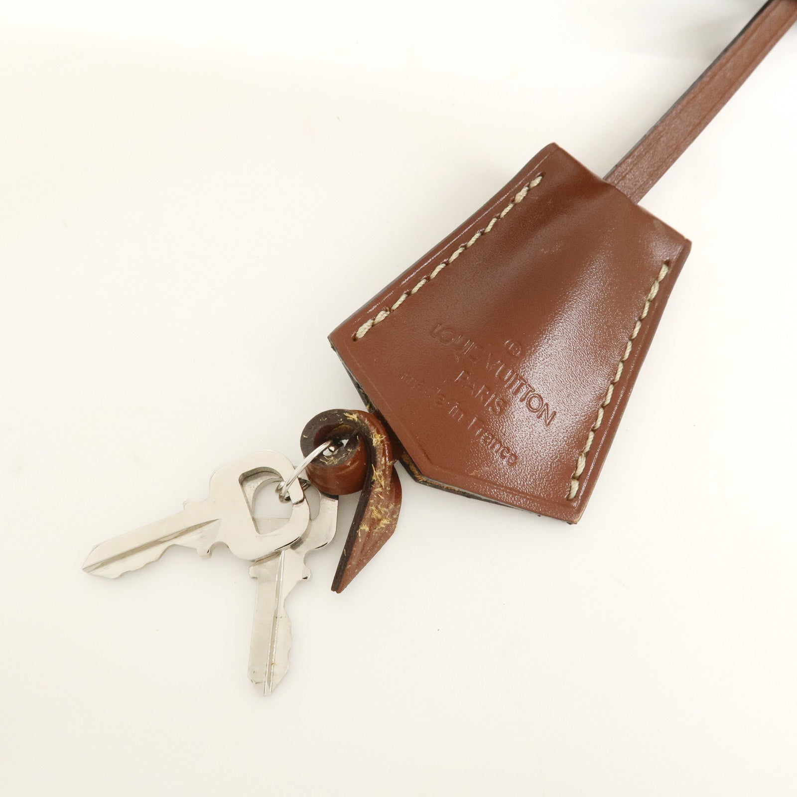Louis Vuitton Suhari Leather Lock it MM Hand Bag Sienne M91889