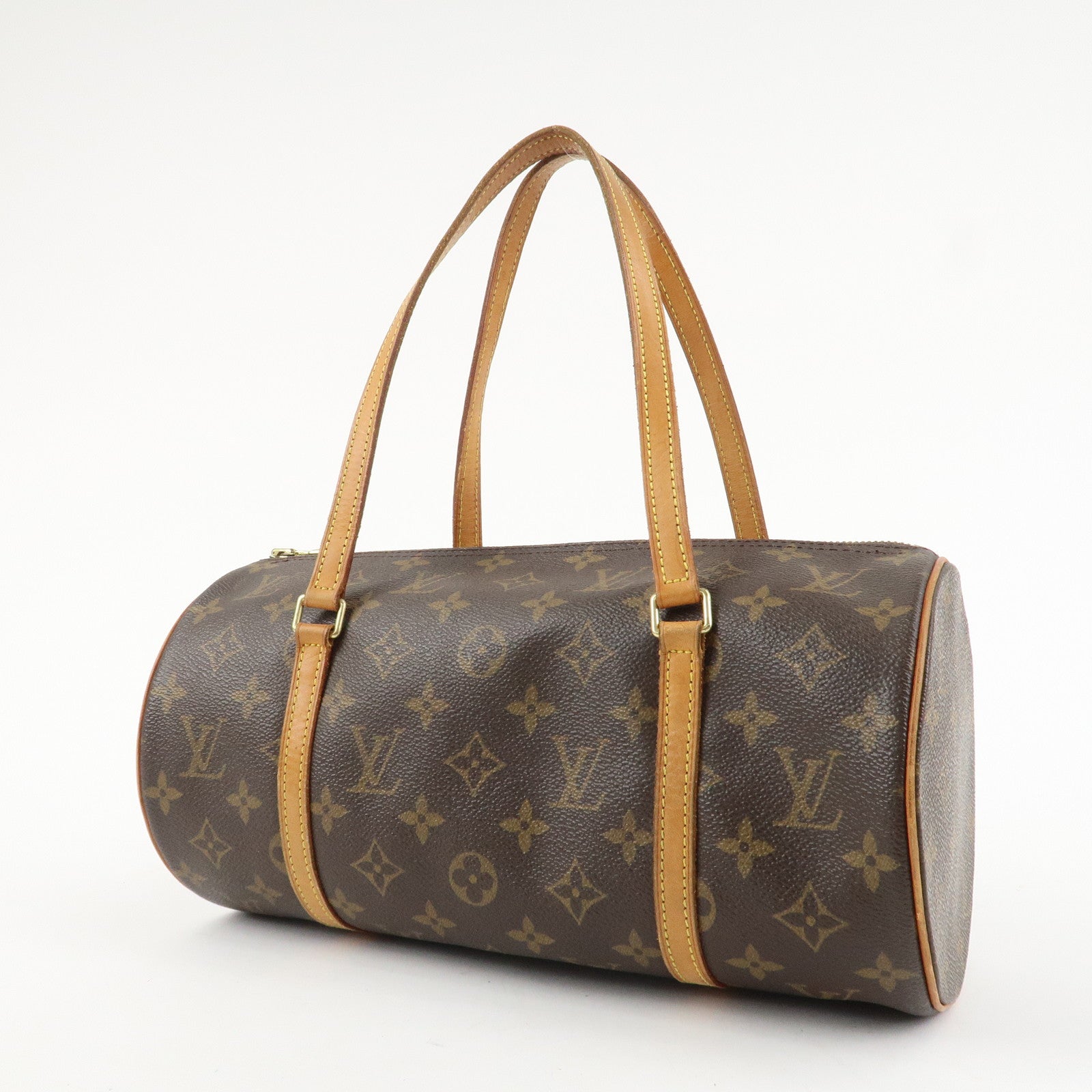 Louis Vuitton Monogram Papillon 30 Hand Bag New Style M51385 Used
