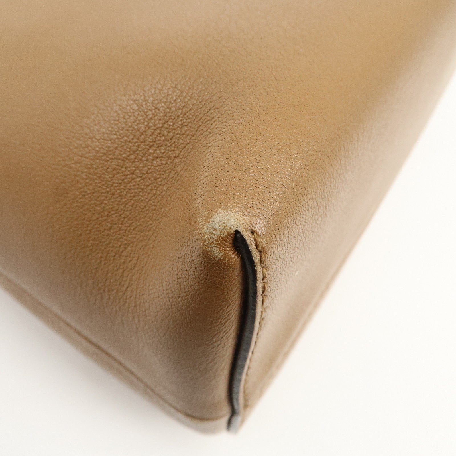 FENDI By The Way Leather 2Way Bag Hand Bag Shoulder Bag 8BL124