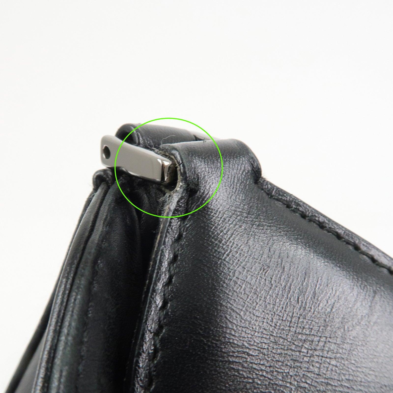 Christian Dior Street Chic Leather Shoulder Bag Crossbody Bag Black