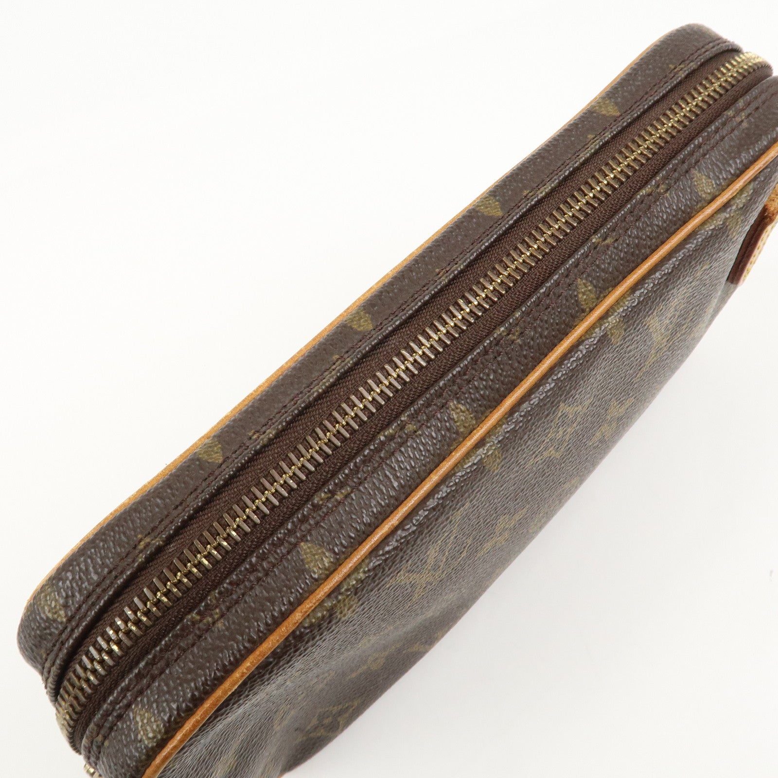 Louis Vuitton Monogram Pochette Marly Bandouliere Bag Brown M51828