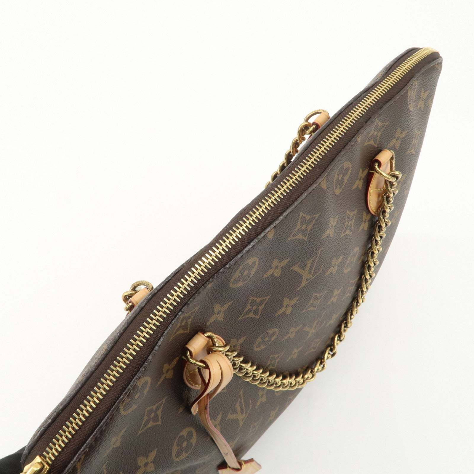 Louis Vuitton Monogram LockIt Chain 2013 Limited Hand Bag M40989