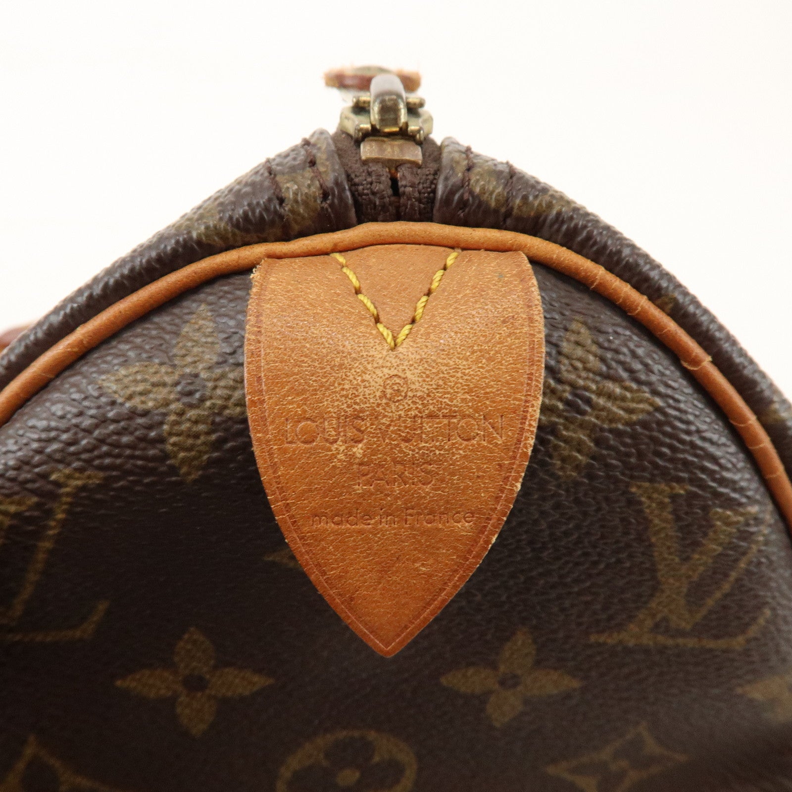 Louis Vuitton Monogram Speedy 25 Boston Bag Hand Bag Brown M41528