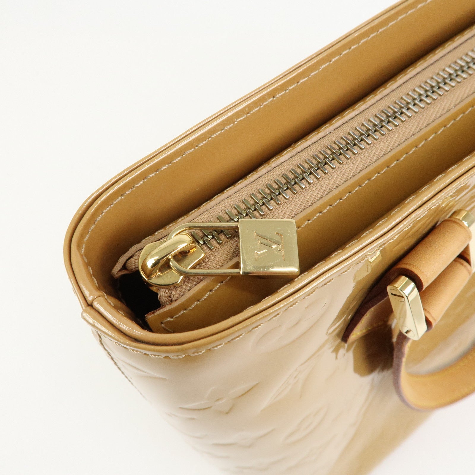 Louis Vuitton Monogram Vernis Houston Noisette Tote Bag M91340