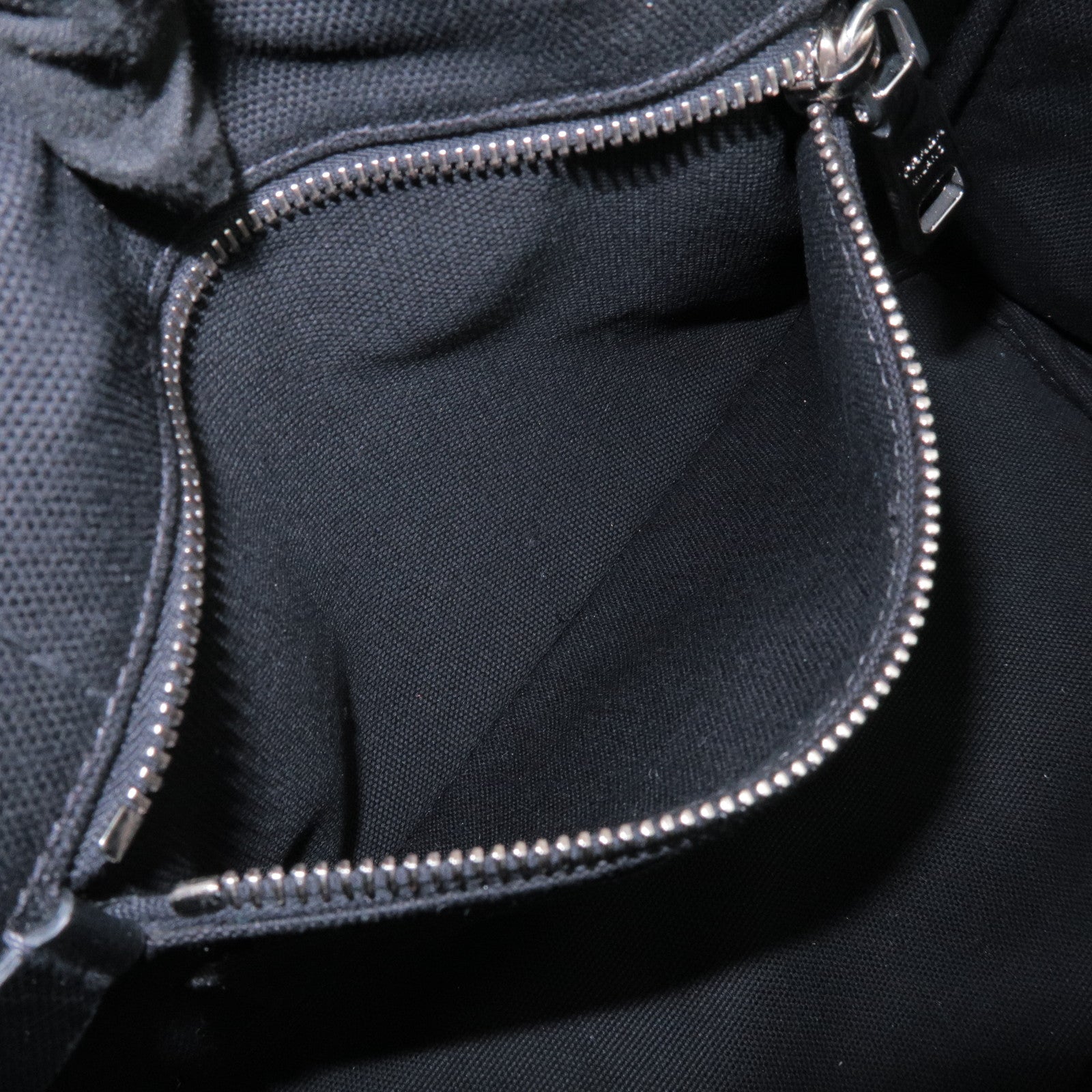 PRADA Triangle Logo Canapa Mini Canvas 2Way Bag Hand Bag 1BG439