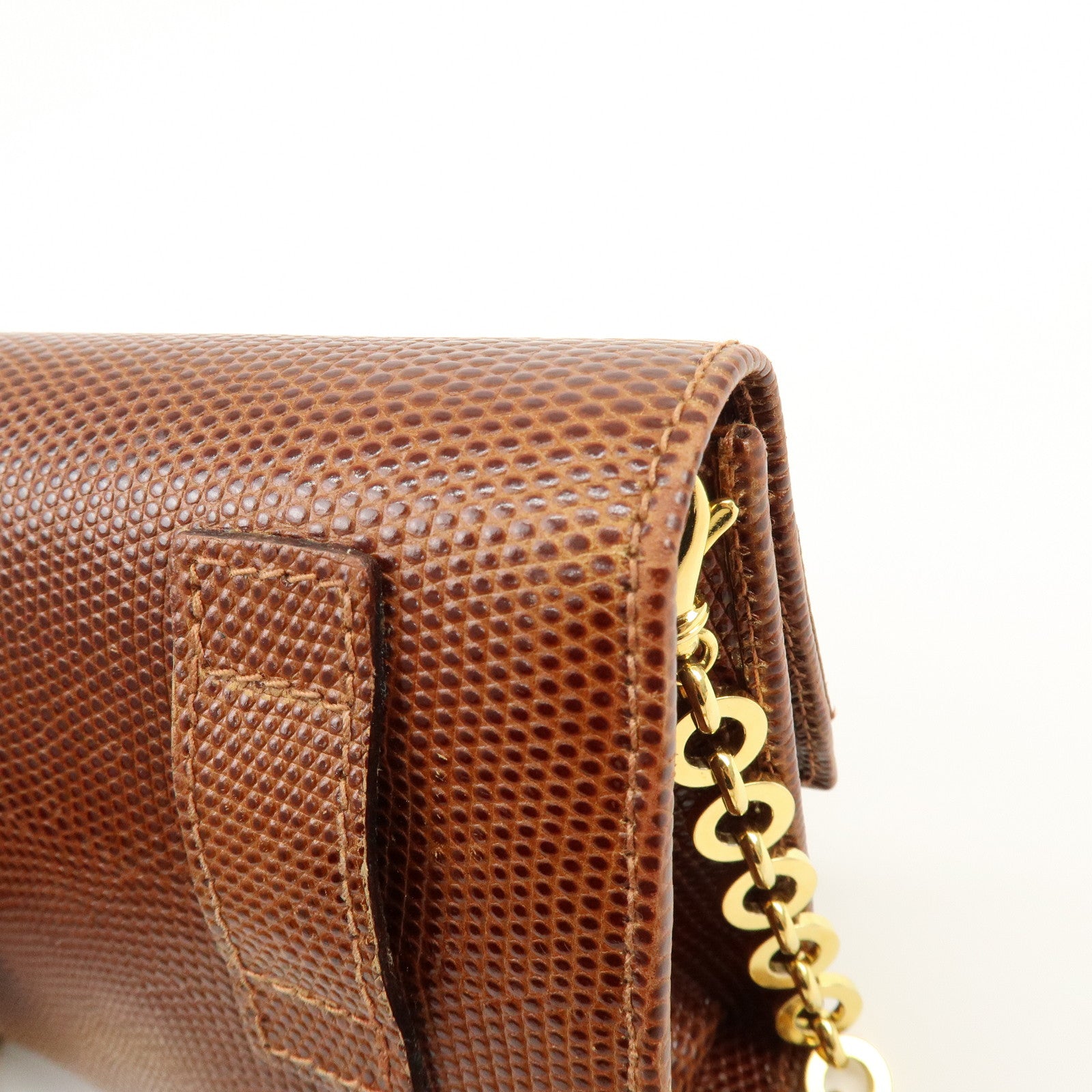 Ferragamo Vara Ribbon Embossed Leather 3Way Shoulder Waist Bag