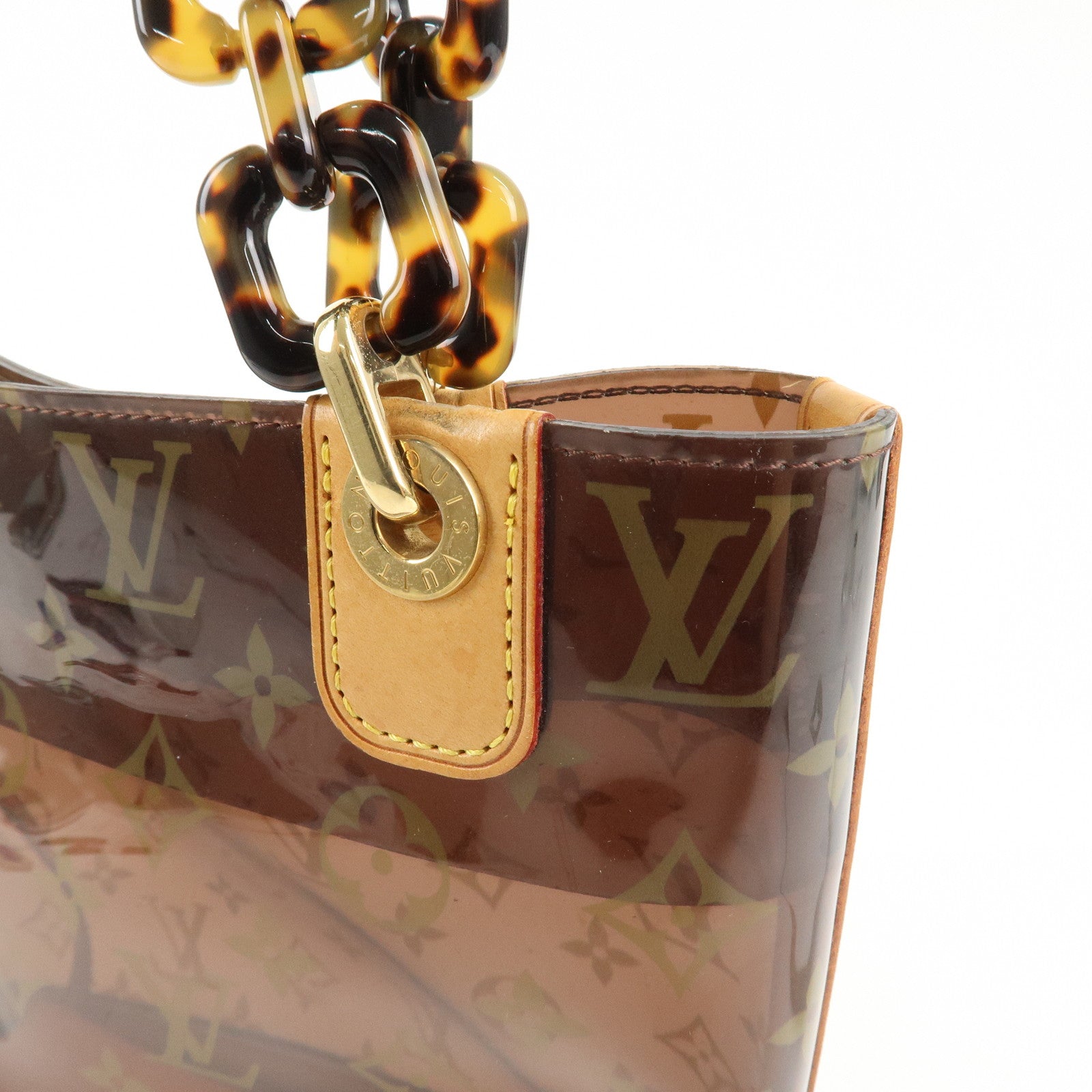 Louis Vuitton Monogram Cabas Ambre PM Vinyl Tote Bag M92502 Used