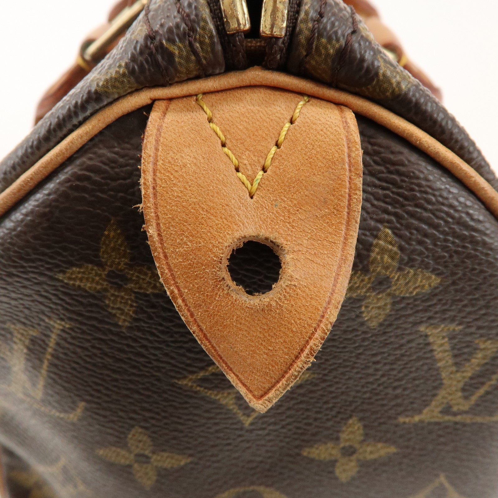 Louis Vuitton Monogram Speedy 25 Boston Bag Hand Bag Brown M41528