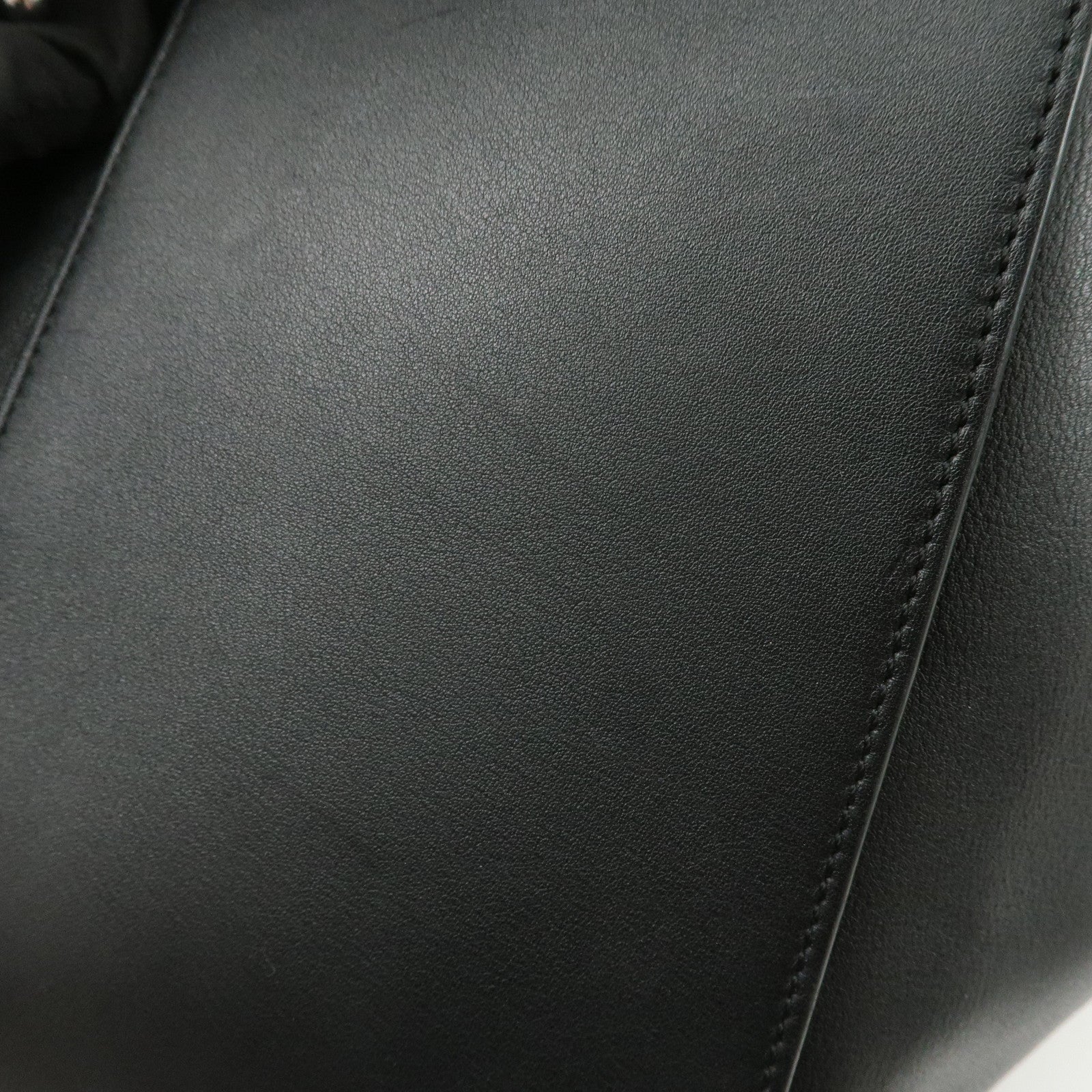 LOEWE Hammock Medium Leather 2Way Bag Shoulder Bag Hand Bag Black