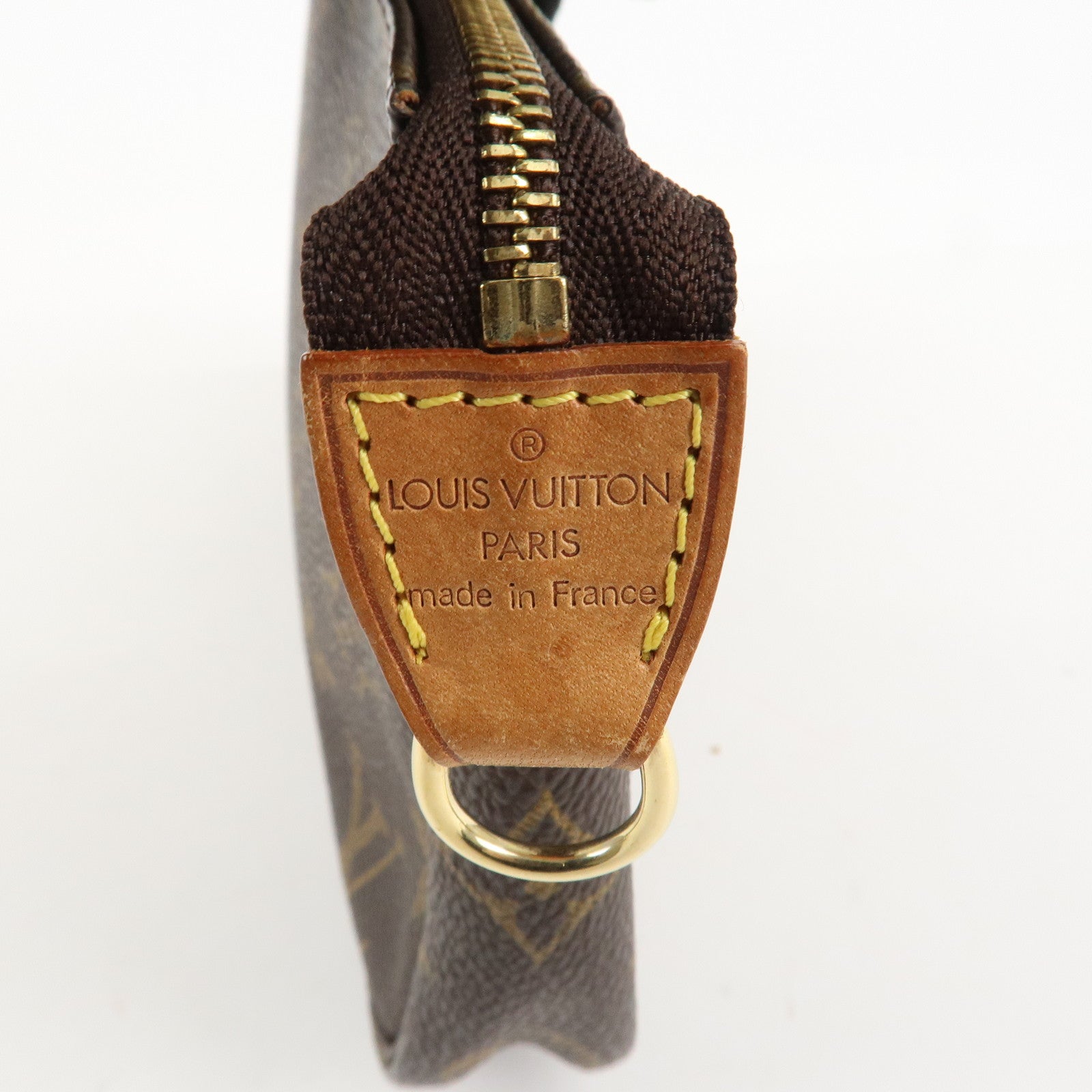 Louis Vuitton Monogram Pochette Accessoires Pouch Brown M51980 Used