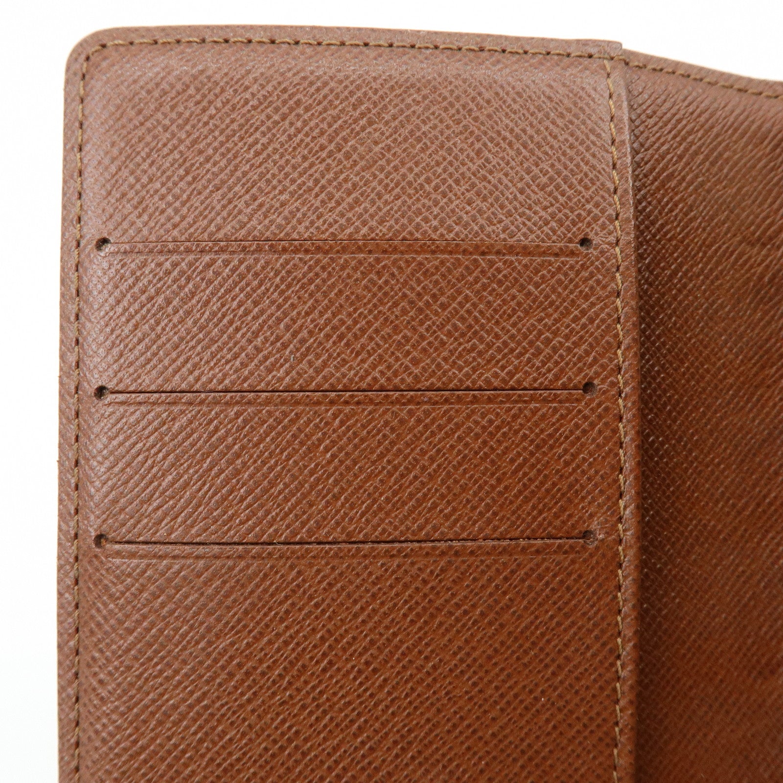 Louis Vuitton Monogram Agenda PM Planner Cover Brown R20005
