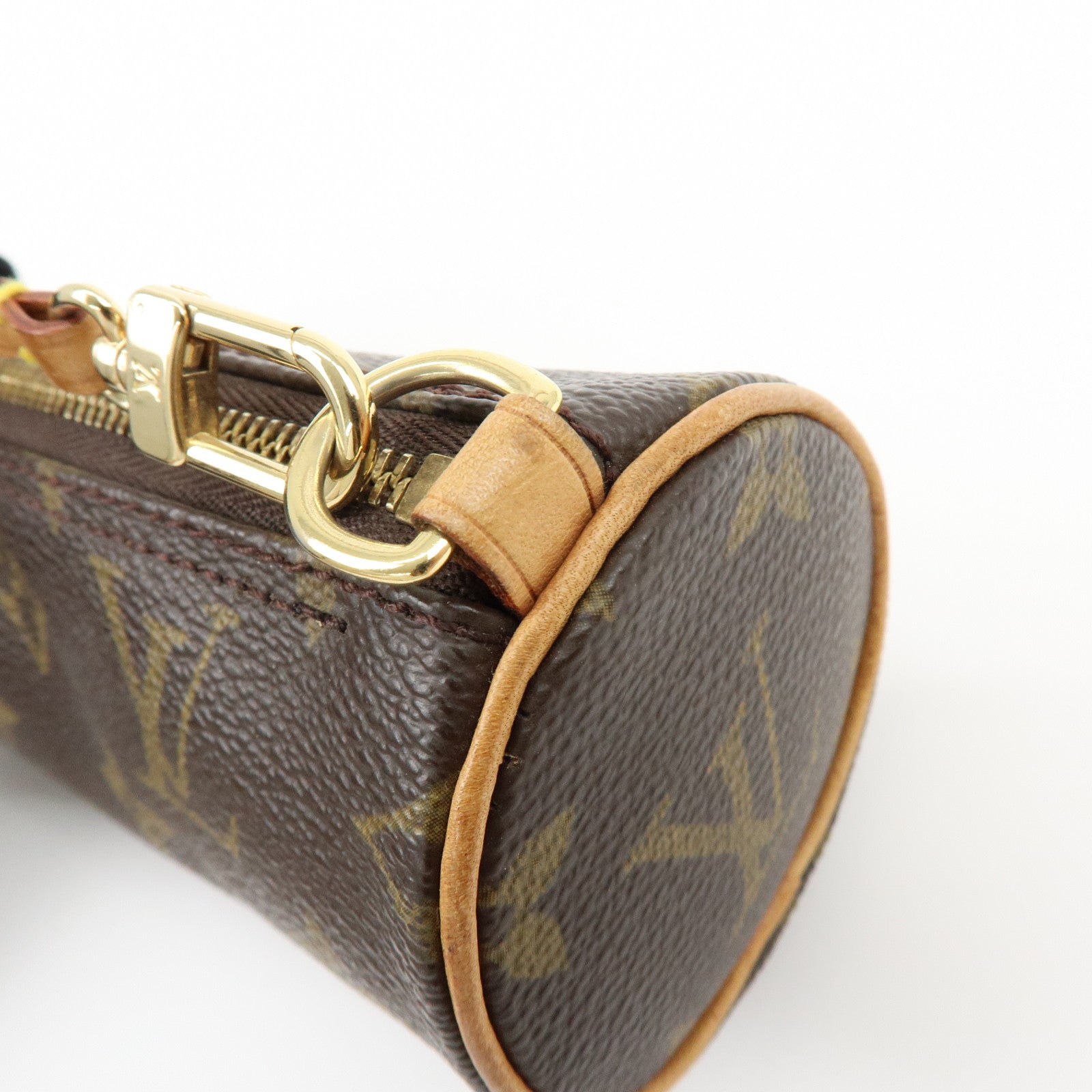 Louis Vuitton Monogram Mini Pouch for Papillon Bag Brown
