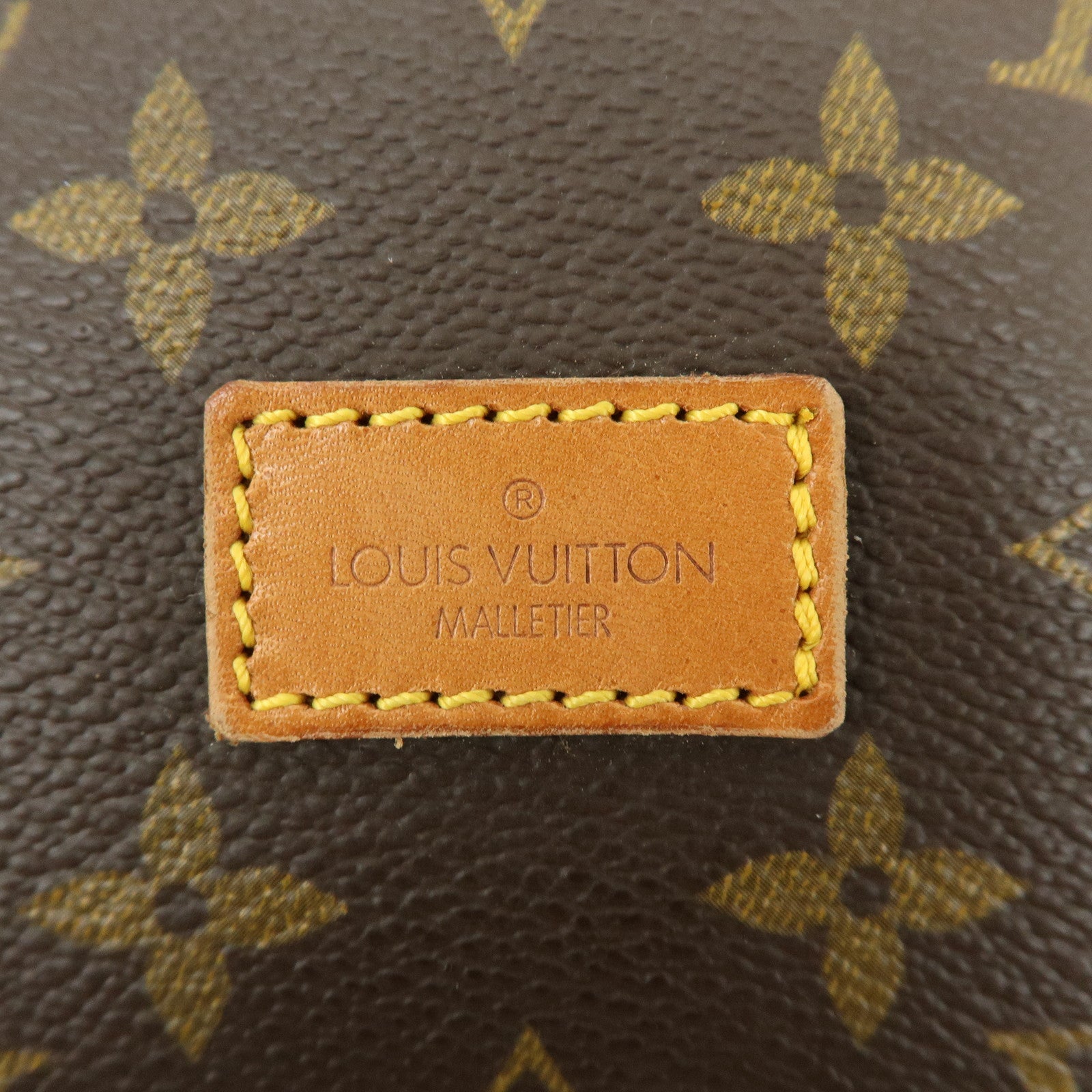 Louis Vuitton Monogram Saumur 30 Canvas Shoulder Bag Brown M42256