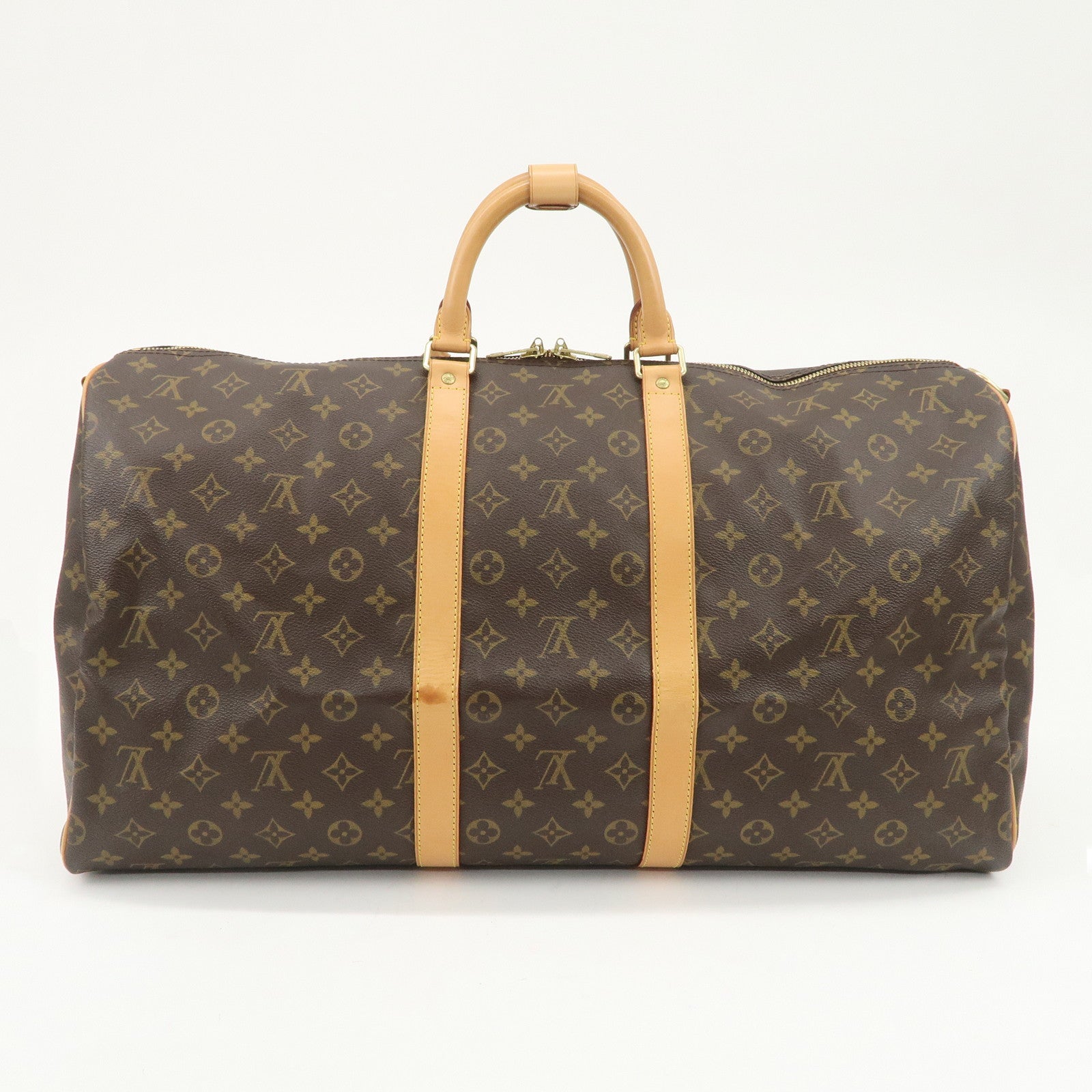 Louis Vuitton Monogram Keep All Bandouliere 55 Boston Bag M41414