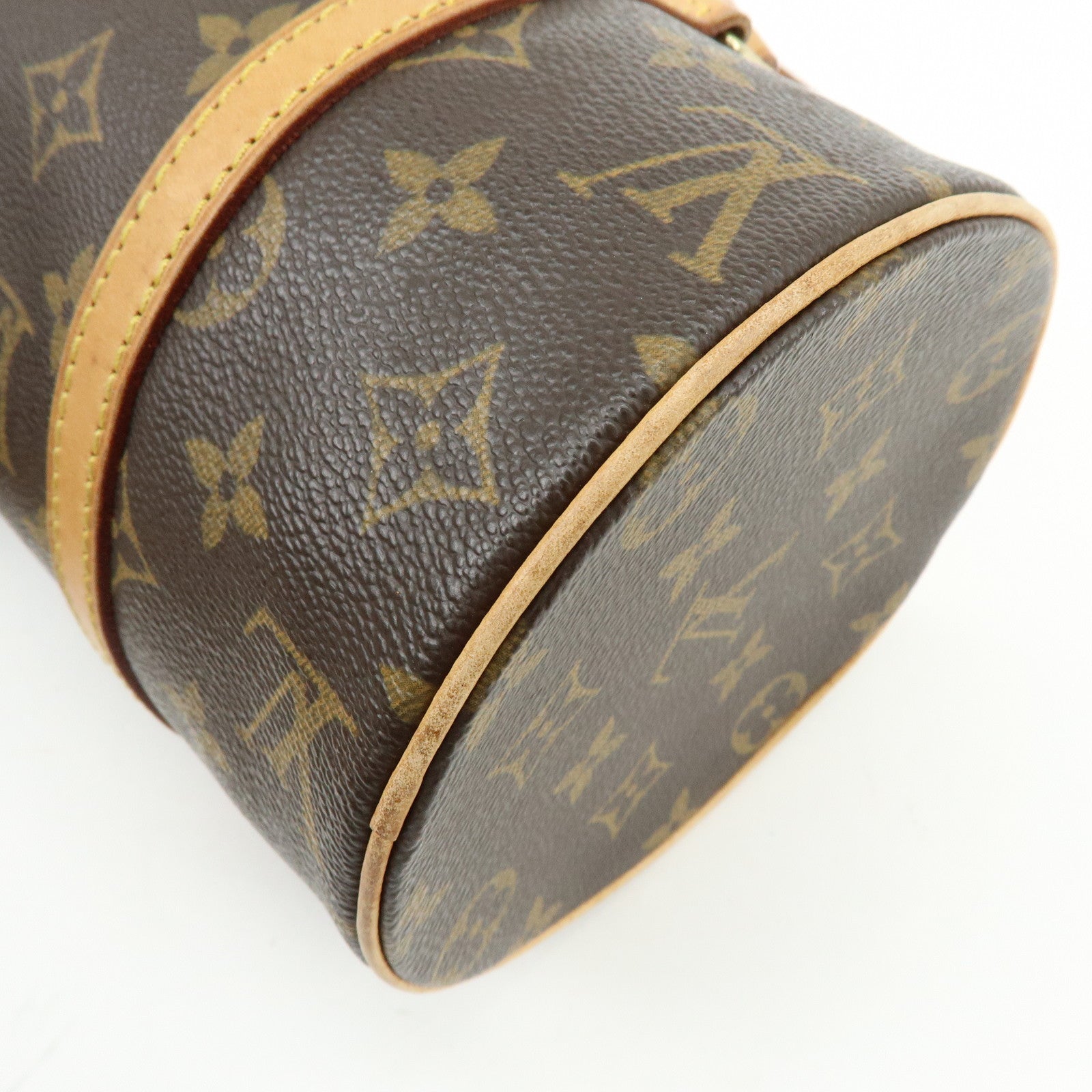Louis Vuitton Monogram Papillon 26 Hand Bag Brown M51386