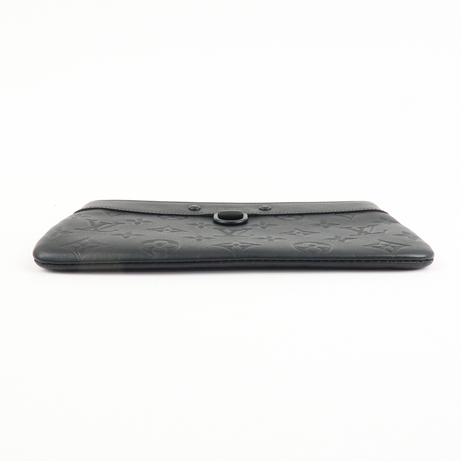 Louis Vuitton Monogram Shadow Pochette Discovery PM Black M44335 Used