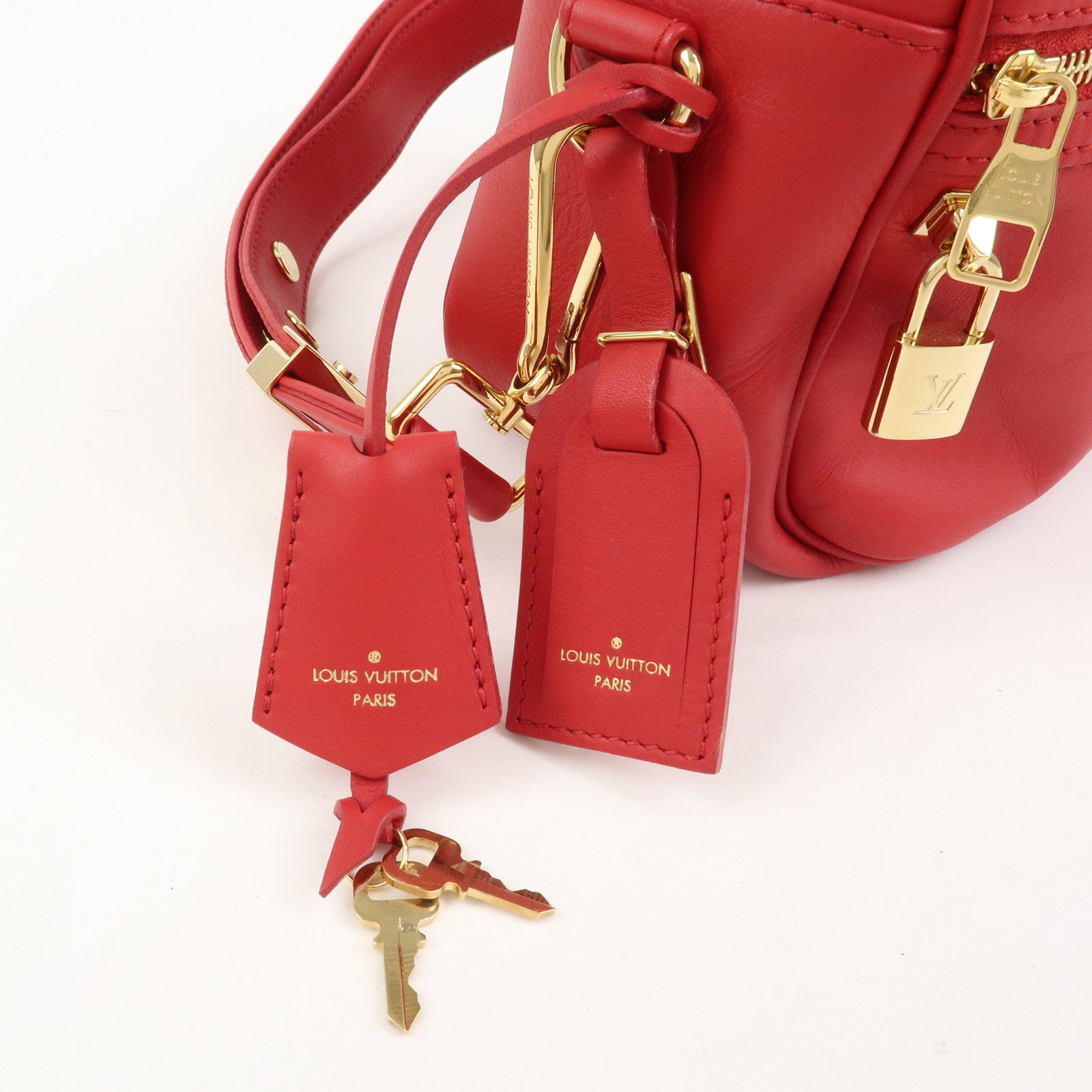 Louis Vuitton Paname Line Take Off Shoulder Bag Rouge M45511