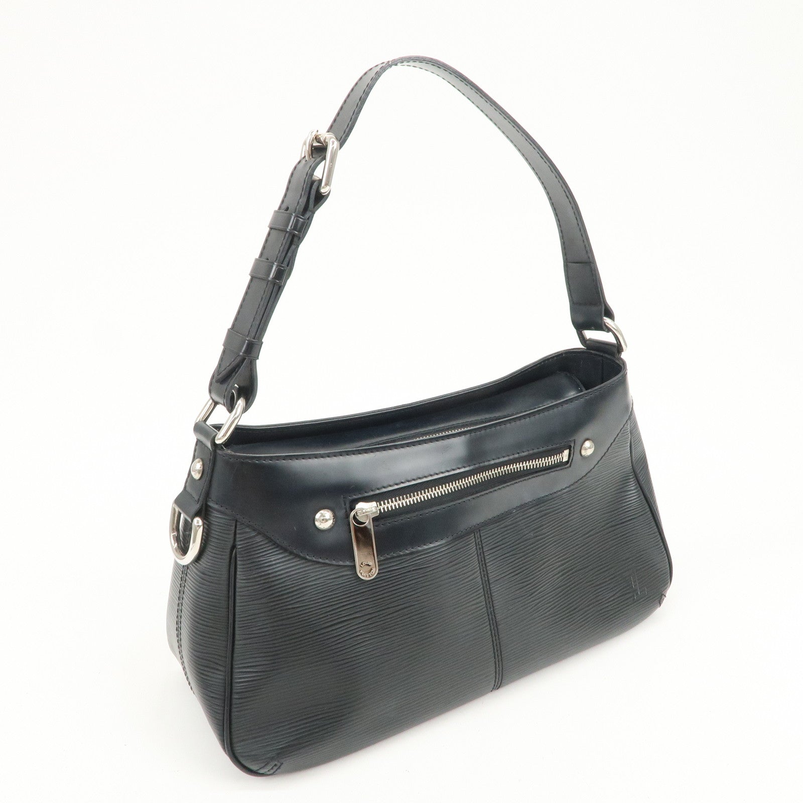 Louis Vuitton Epi Leather Turen PM Shoulder Bag Noir M59282