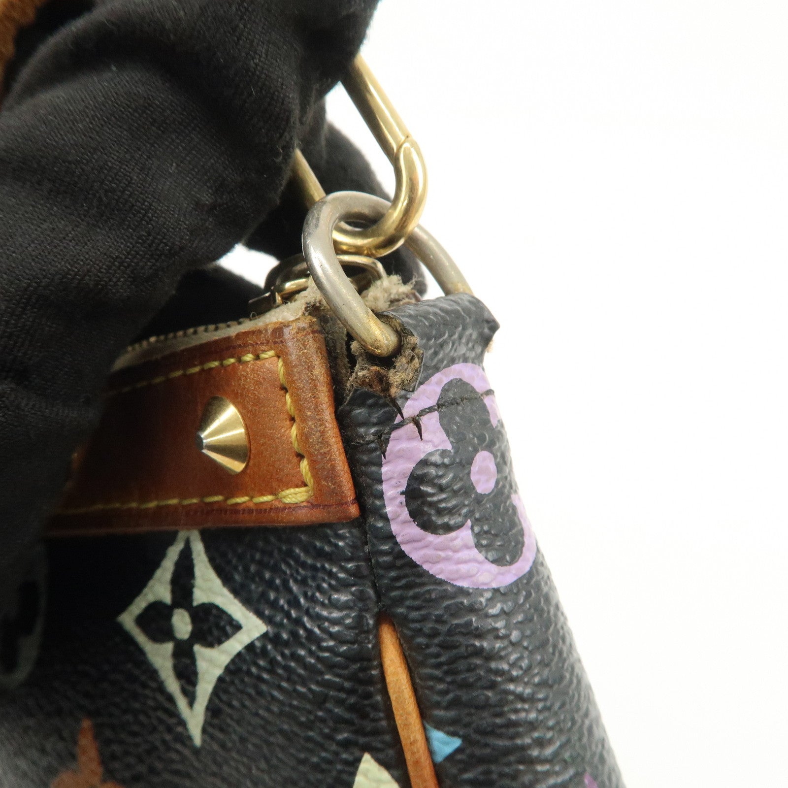 Louis Vuitton Monogram Multicolor Pochette Accessoires Noir M92648