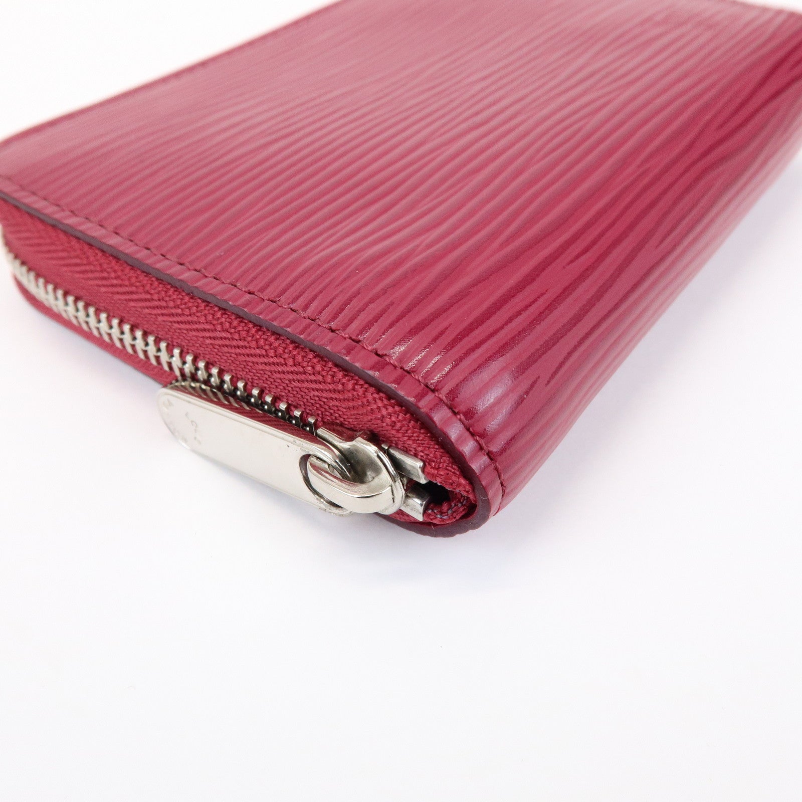 Louis Vuitton Epi Leather Zippy Coin Purse Coin Case Fuchsia M60383