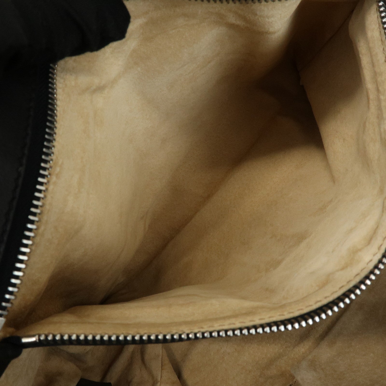 PRADA Calf Leather Shoulder Bag Black BR4479