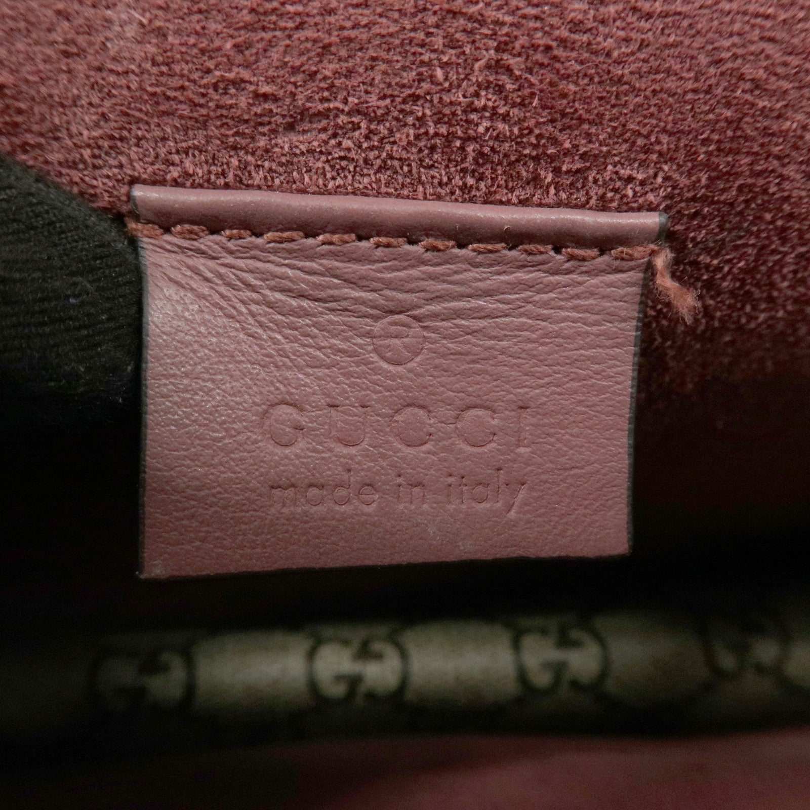 GUCCI Dionysus GG Blooms GG Supreme Shoulder Bag Beige Red 421970 Used